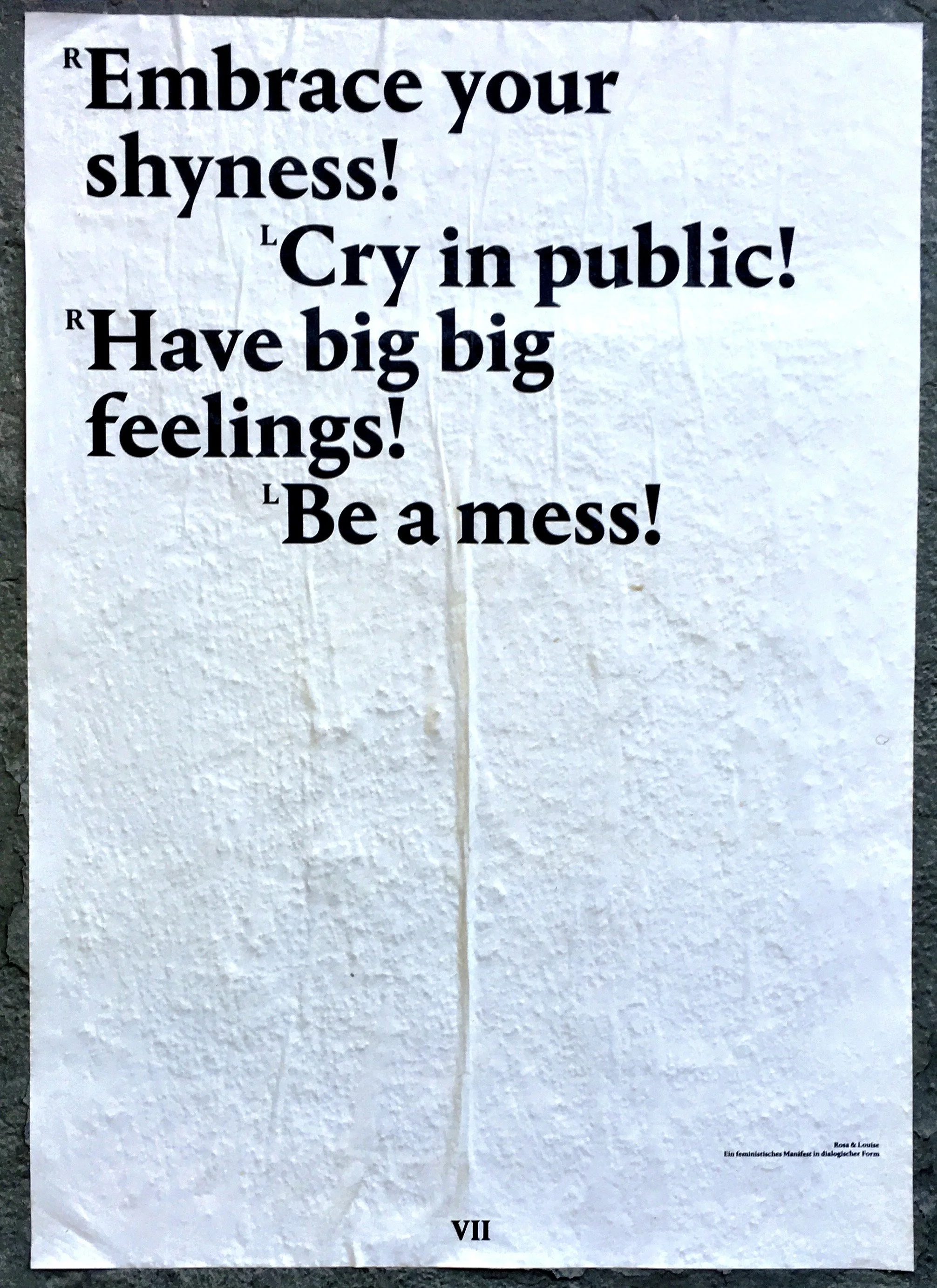 «Fühlen: egal was, Hauptsache dass» – Eine Ode an unserer Emotionen