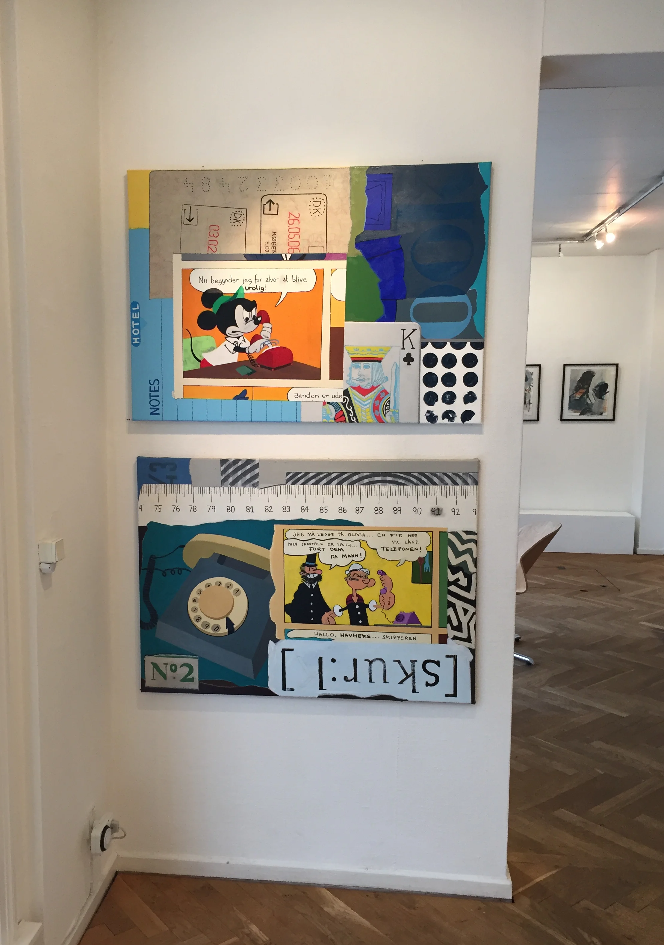 Exhibition view Bredgade Kunsthandel, Denmark