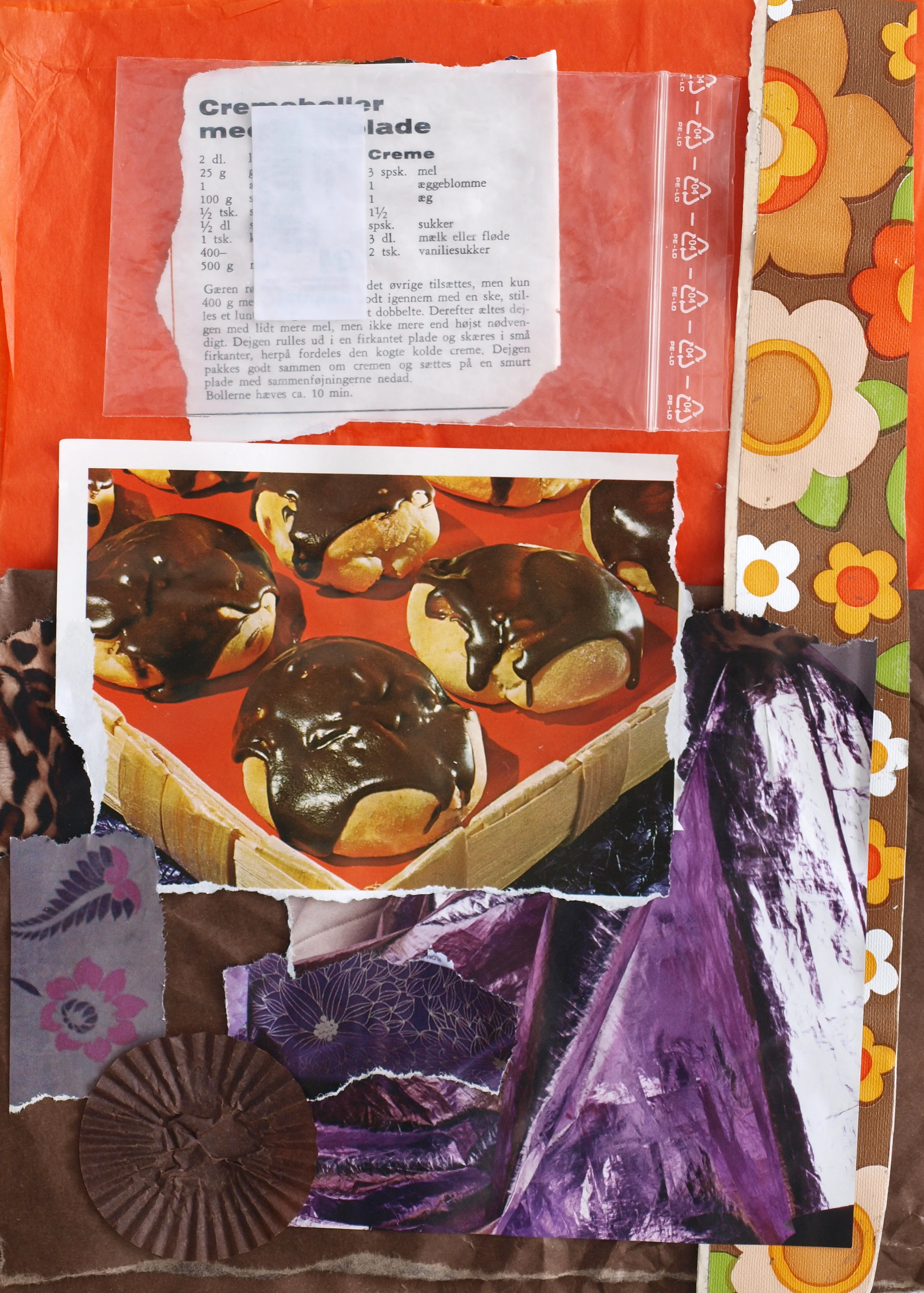 What are we having for dinner? Chocolate Buns / Mixed media / 30 x 21 cm / 2014