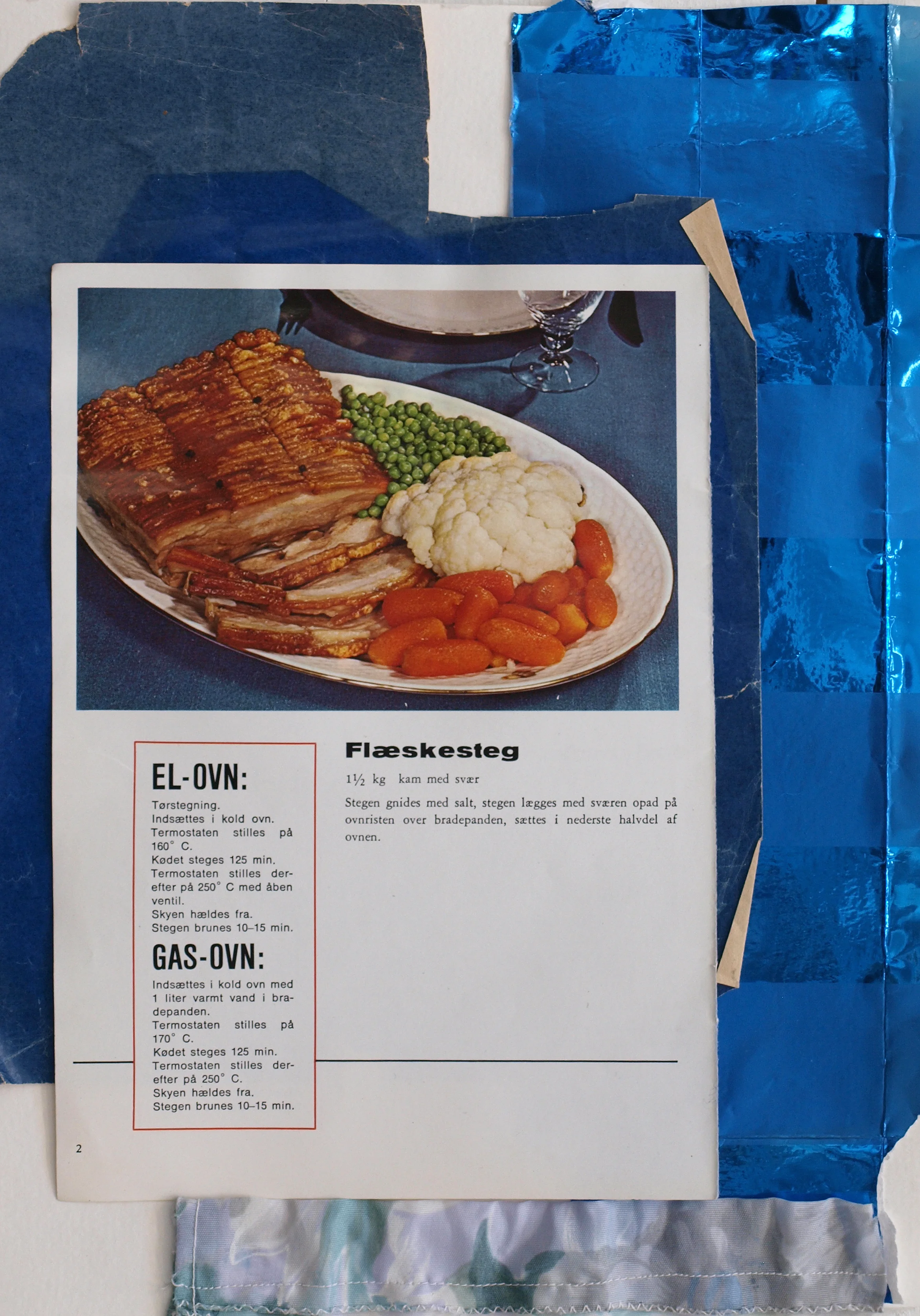 What are we having for dinner? Roast Pork / Mixed media / 30 x 21 cm / 2014