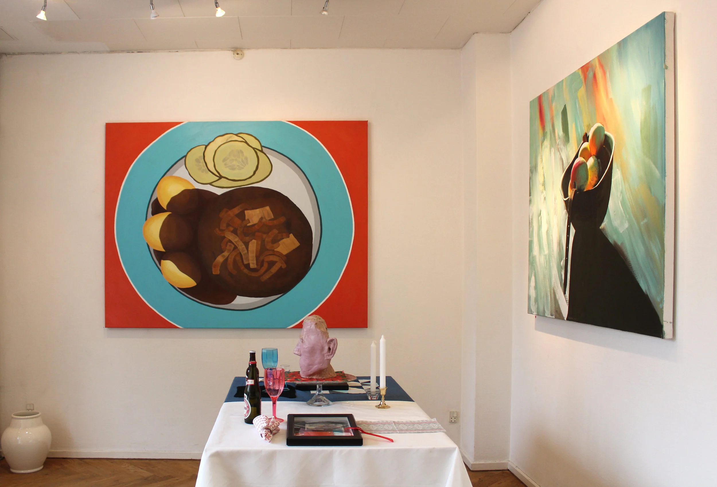 Exhibition view Bredgade Kunsthandel, Denmark