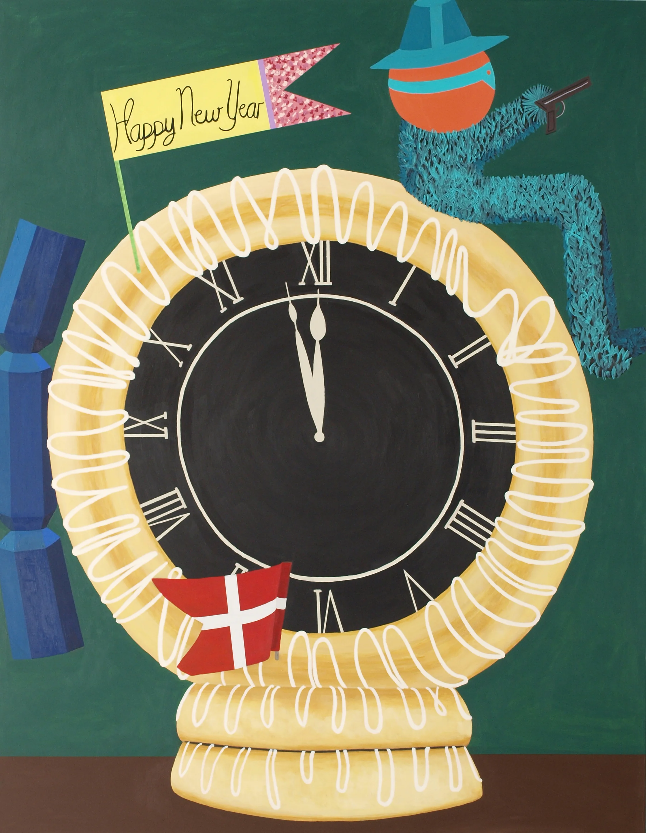Go Ahead / Acrylic on canvas / 170 x 134 cm / 2014