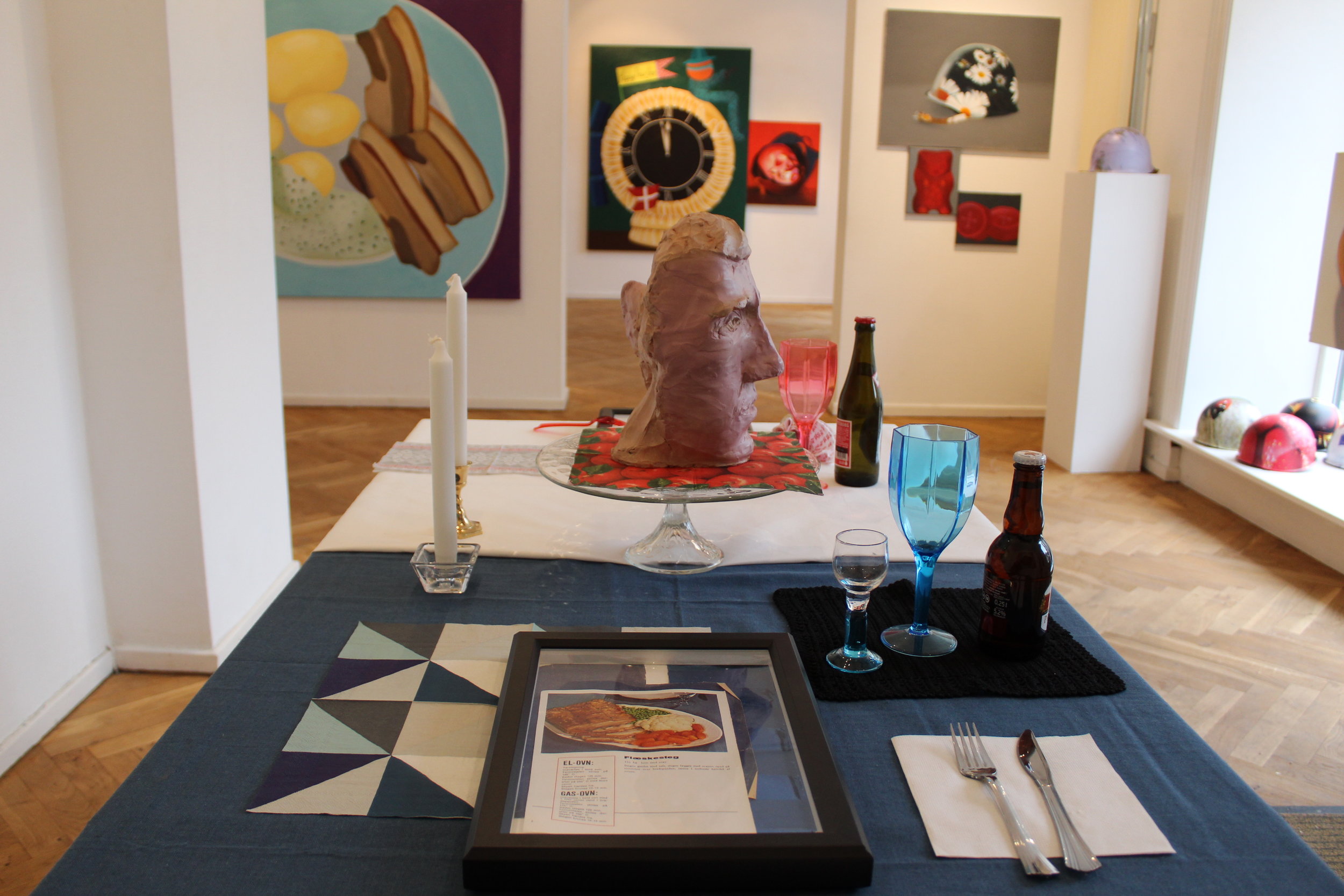 Exhibition view Bredgade Kunsthandel, Denmark