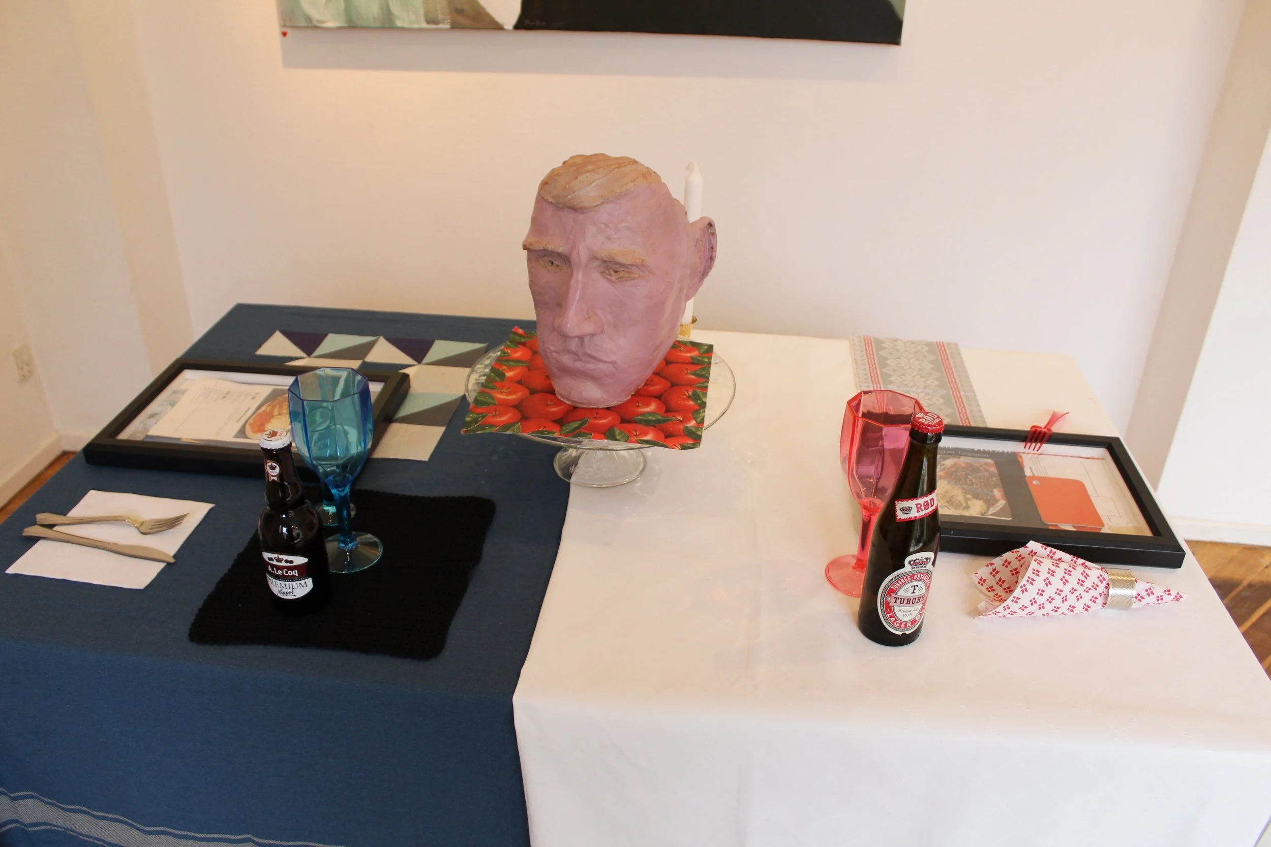 Exhibition view Bredgade Kunsthandel, Denmark