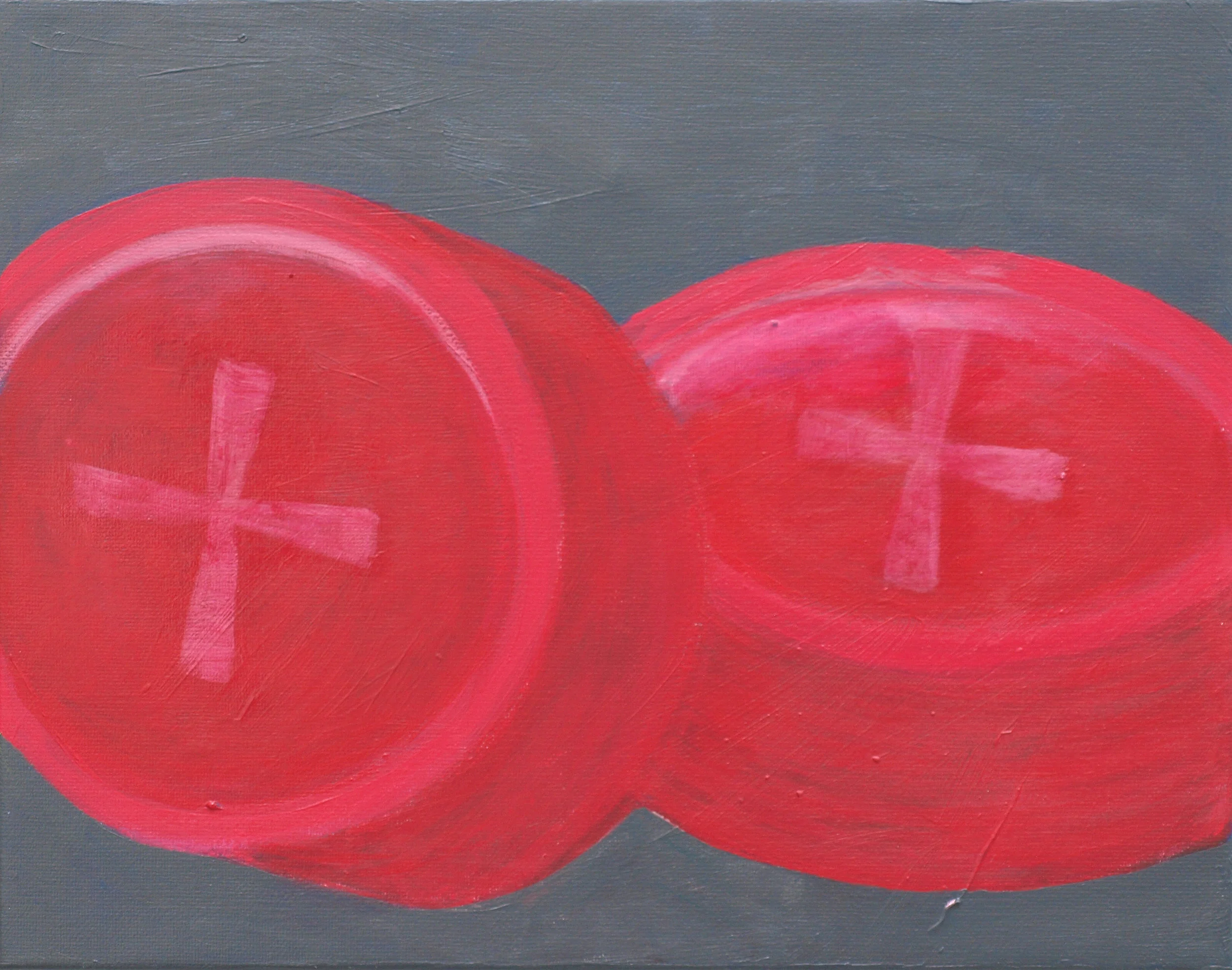 King of Denmark / Acrylic on canvas / 24 x 30 cm / 2014