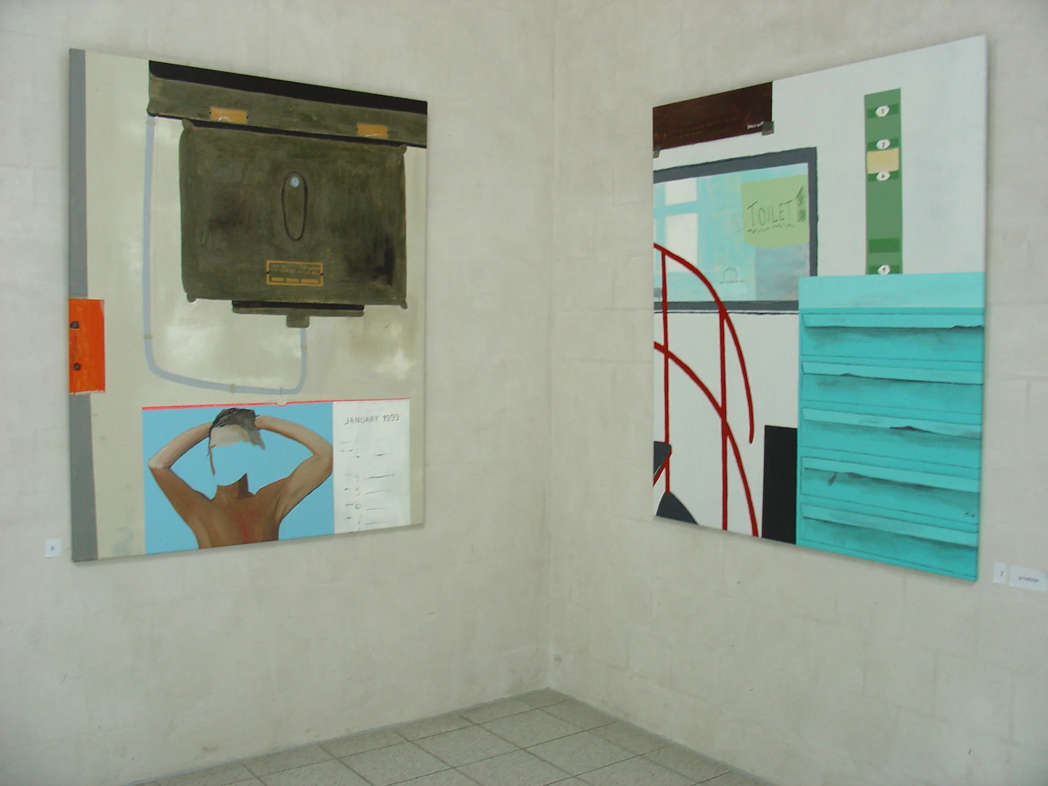 Exhibition view Byggeriets Hus, Denmark