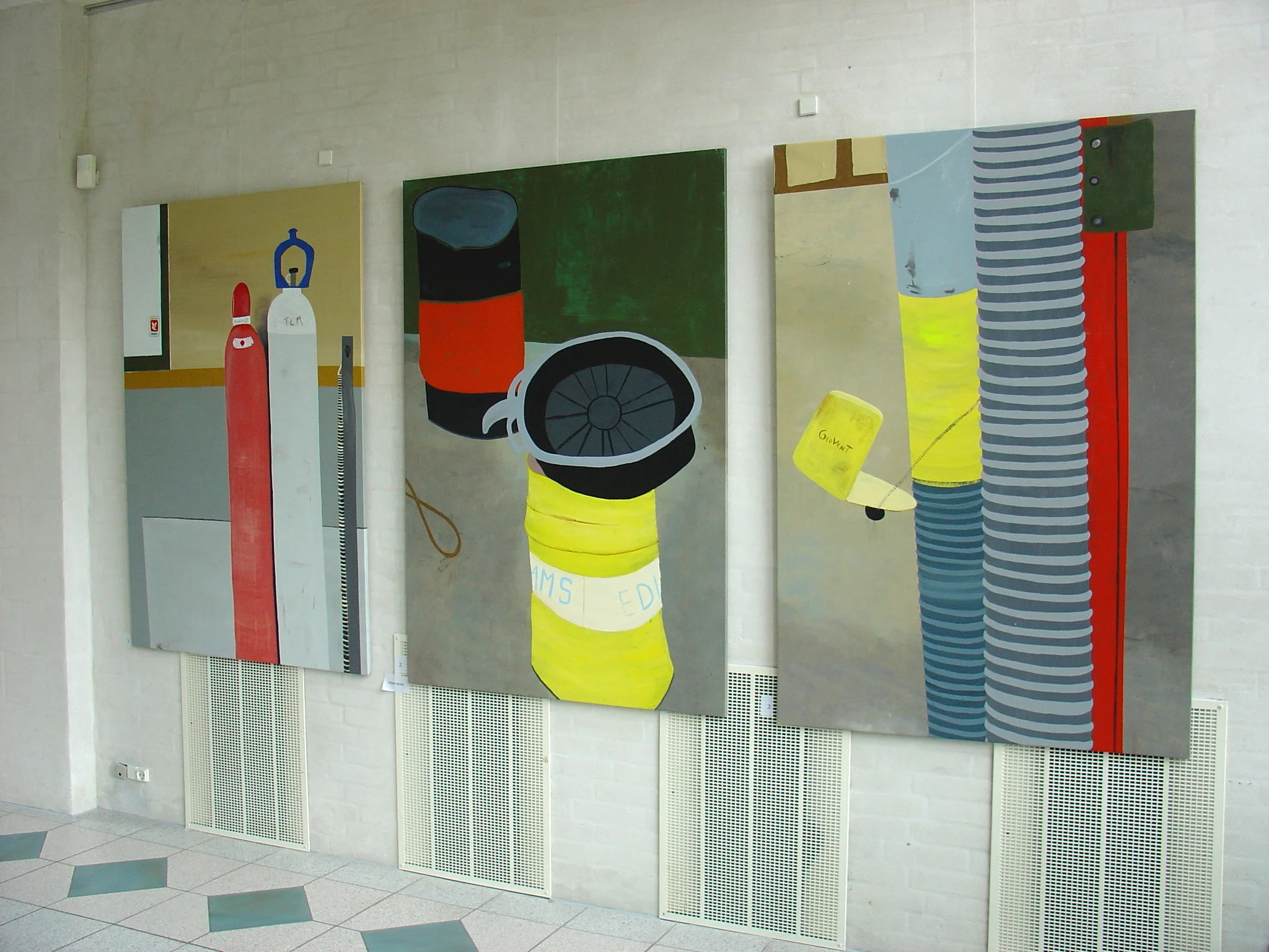 Exhibition view Byggeriets Hus, Denmark