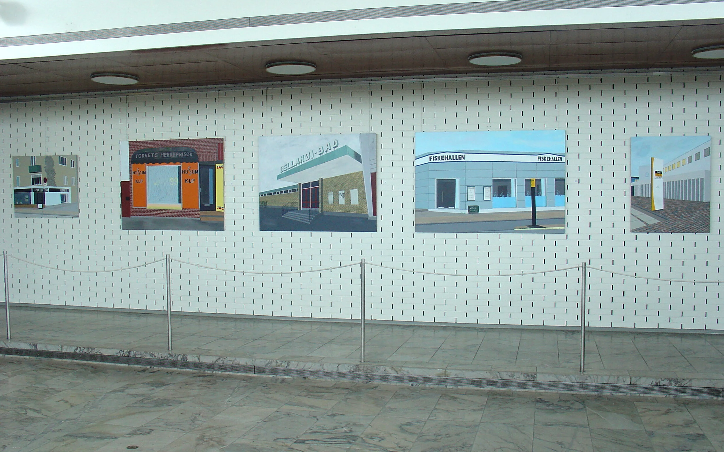 Exhibition view Rødovre Library, Denmark