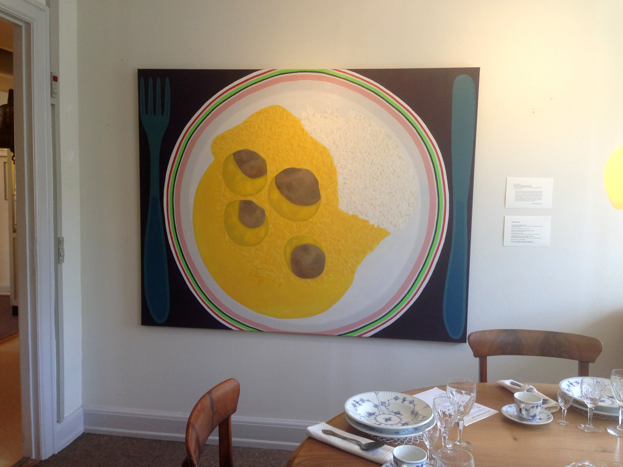 Exhibition view Museum Ovartaci, Aarhus Universitetshospital, Denmark