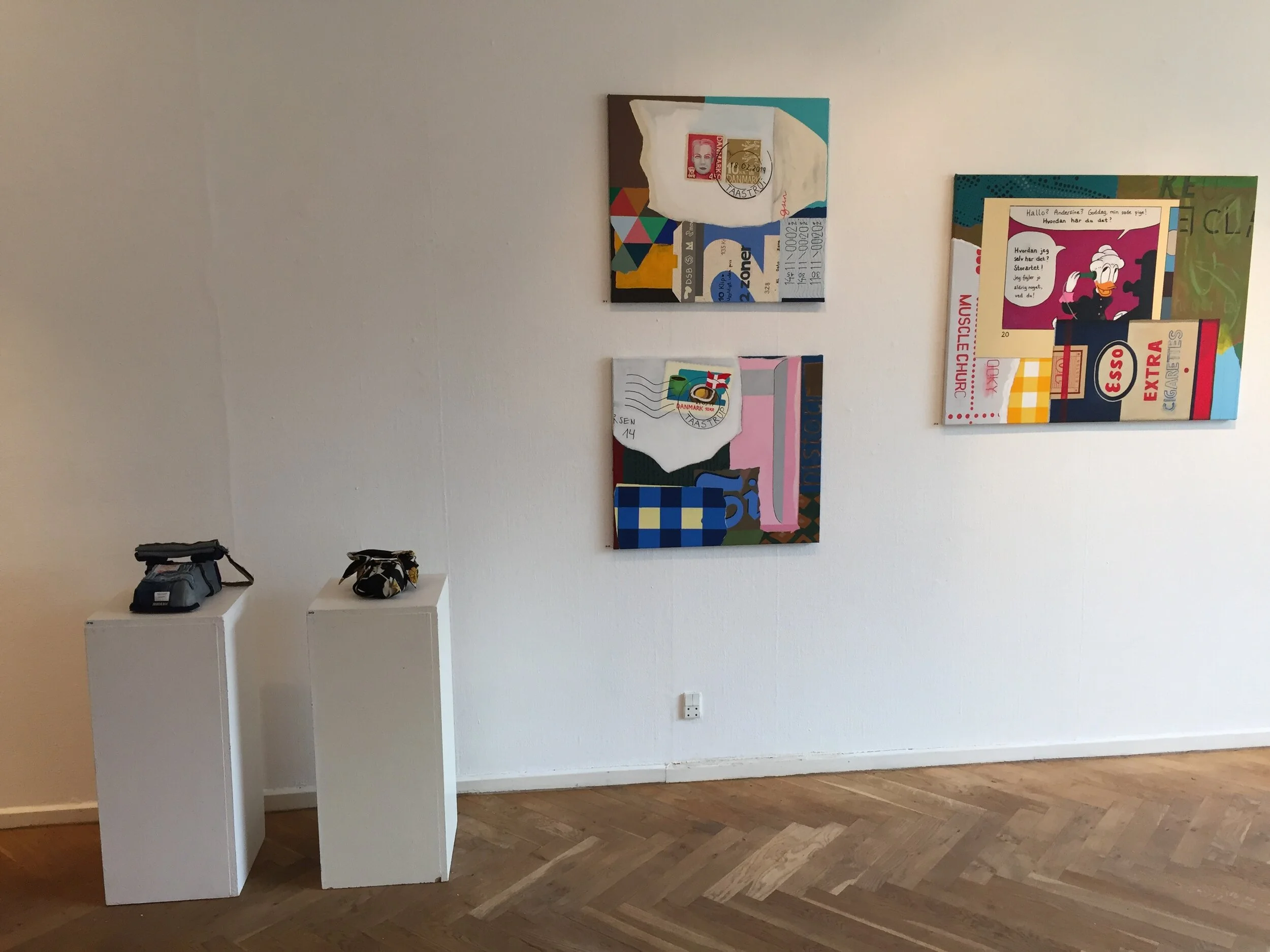 Exhibition view Bredgade Kunsthandel, Denmark