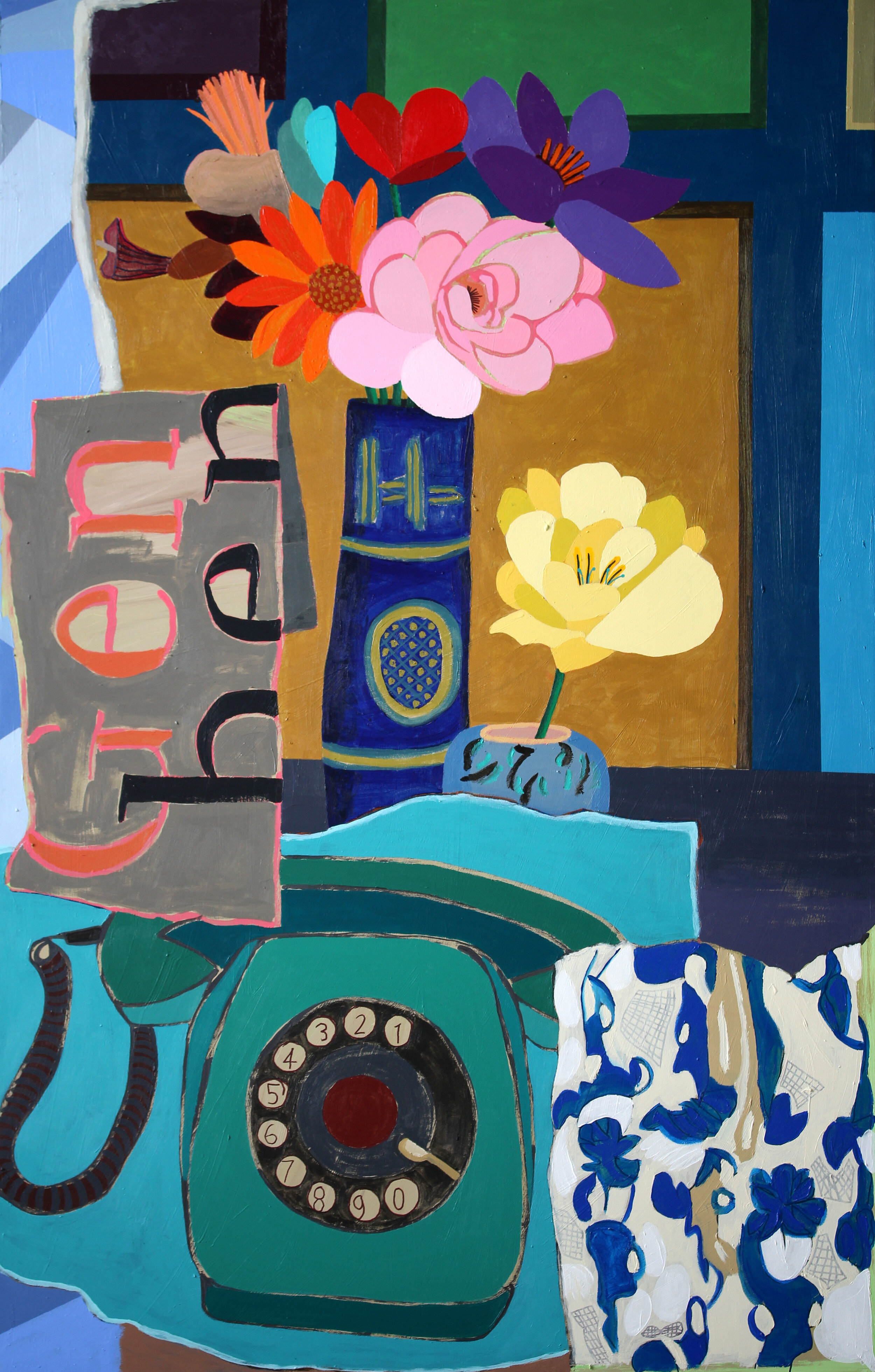 Genben / Acrylic on canvas / 140 x 90 cm / 2020