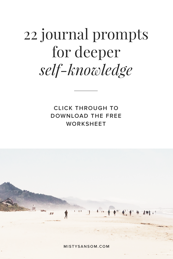  This personal growth worksheet is an exercise in self-discovery journaling. The 22 journal prompts will help you explore and expand your sense of personal growth and personal development. The prompts will spark deeper self-knowledge, and this is how