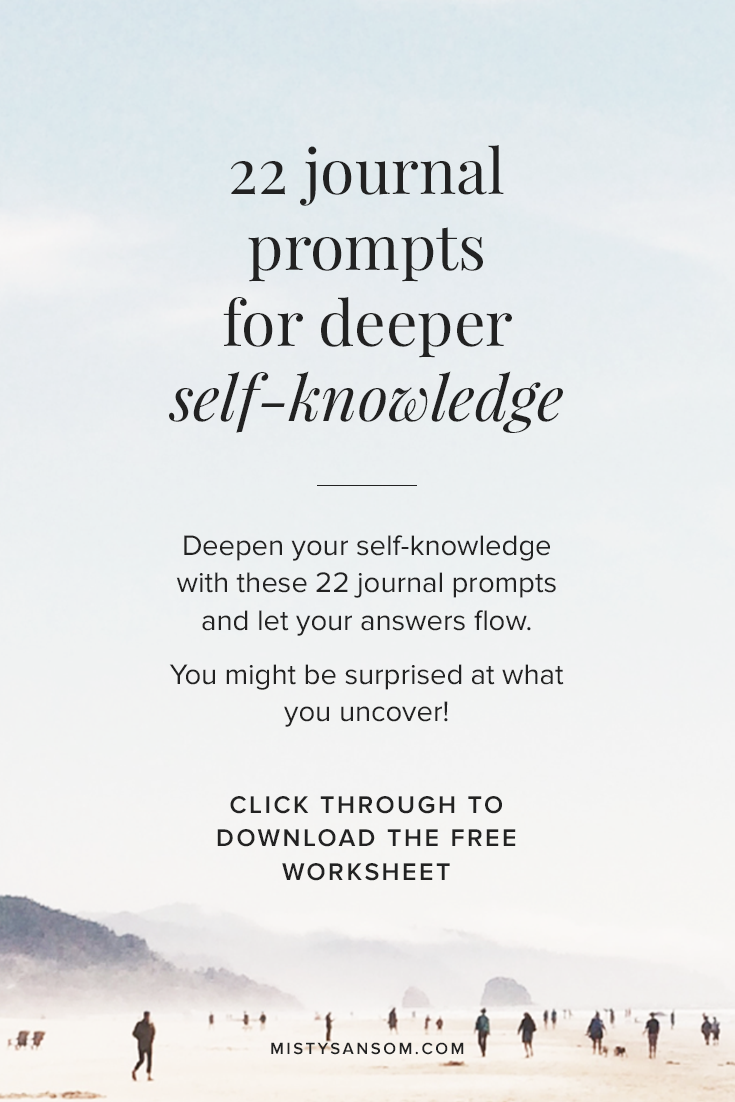  This personal growth worksheet is an exercise in self-discovery journaling. The 22 journal prompts will help you explore and expand your sense of personal growth and personal development. The prompts will spark deeper self-knowledge, and this is how