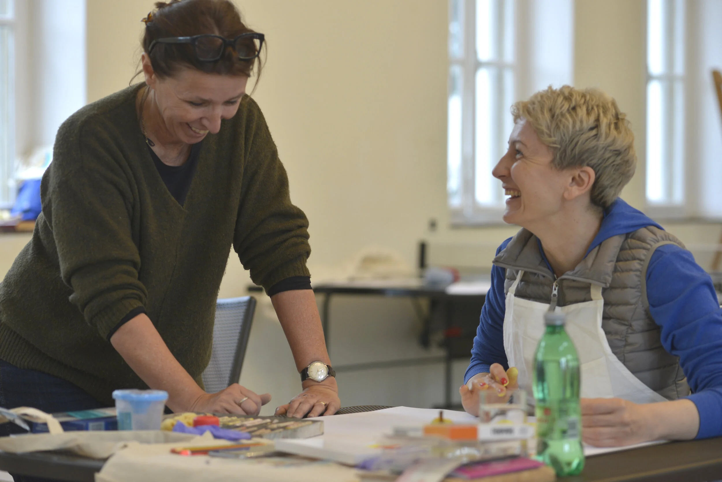 Ivana and Tat working.JPG