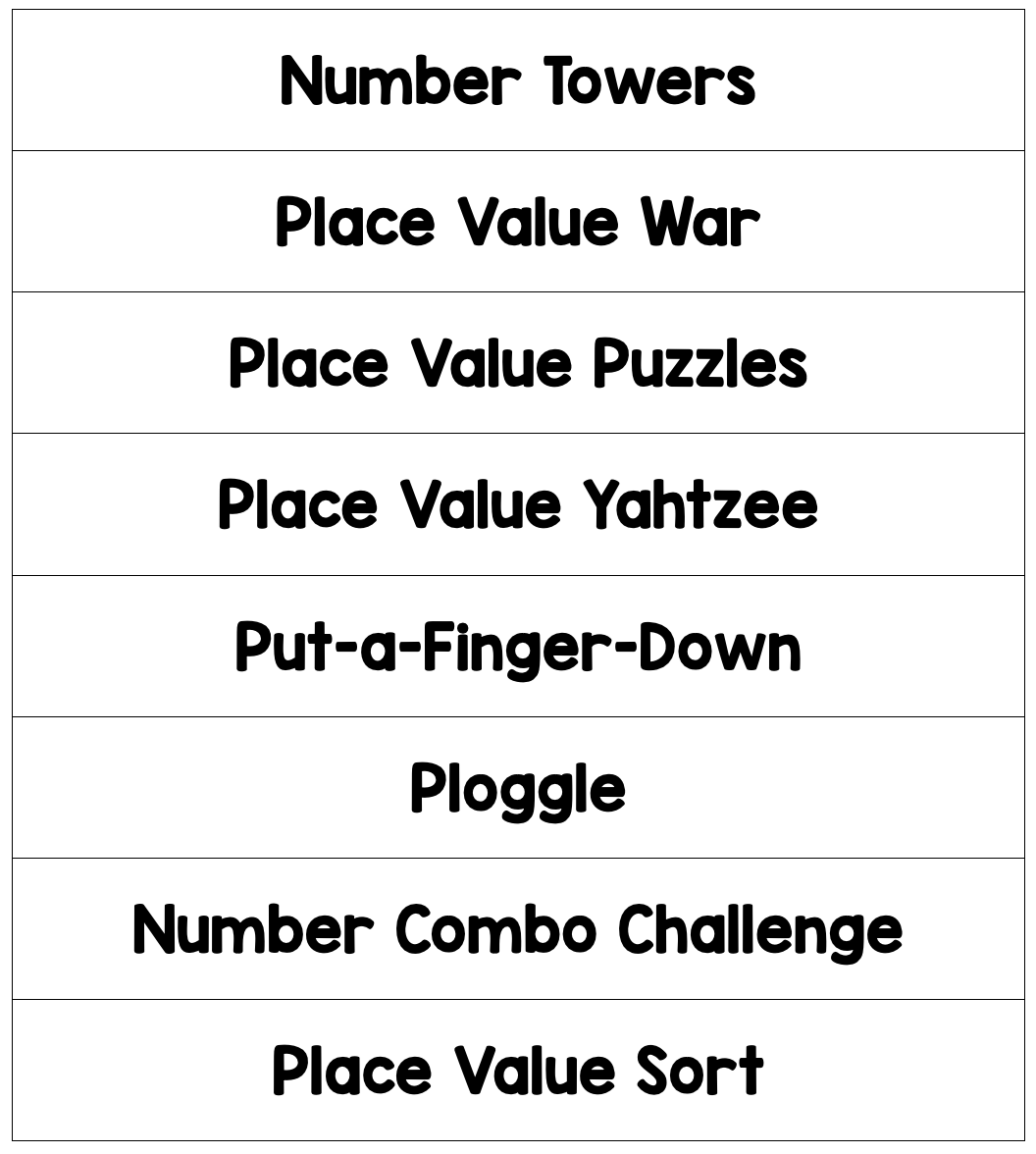 Engaging Place Value Game - Teachley