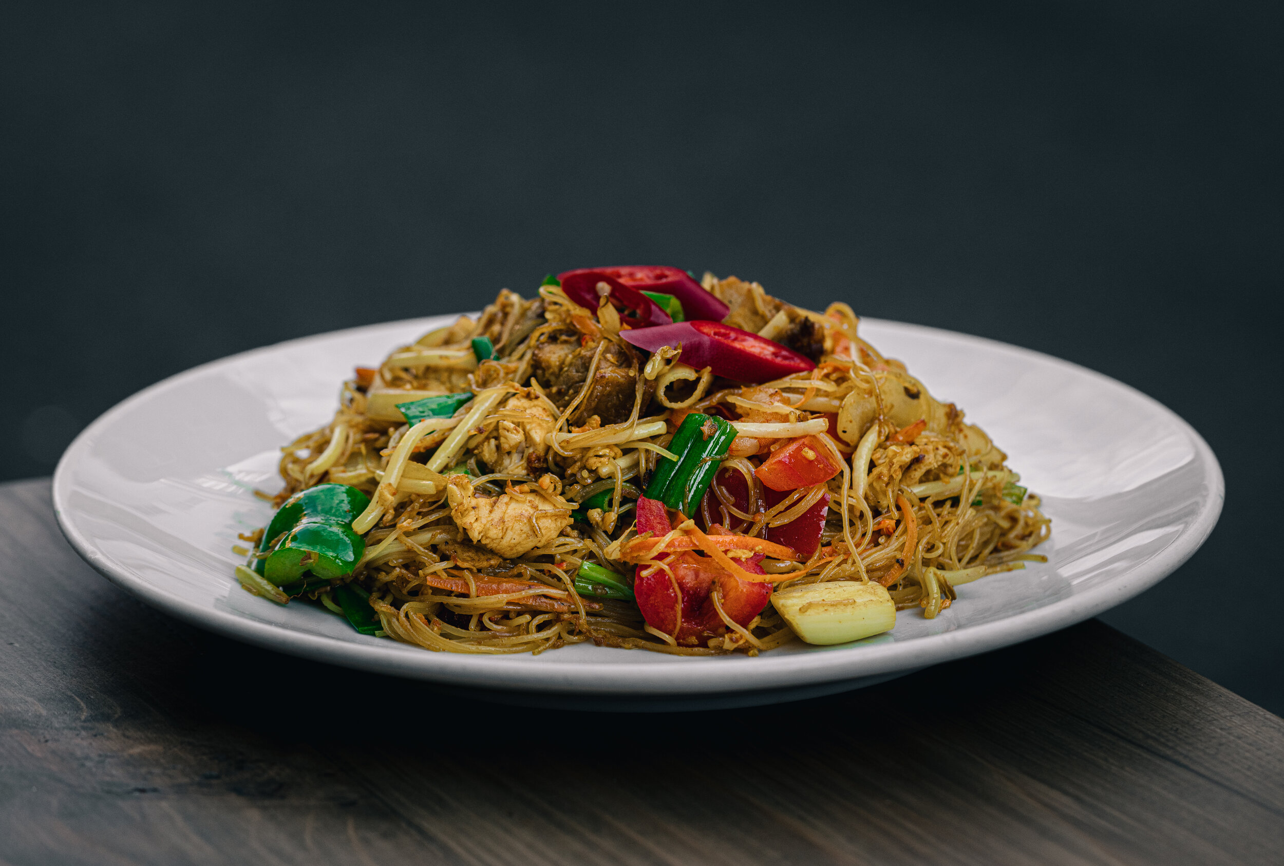 Specials: Meat &amp; Shrimp Singapore Noodles