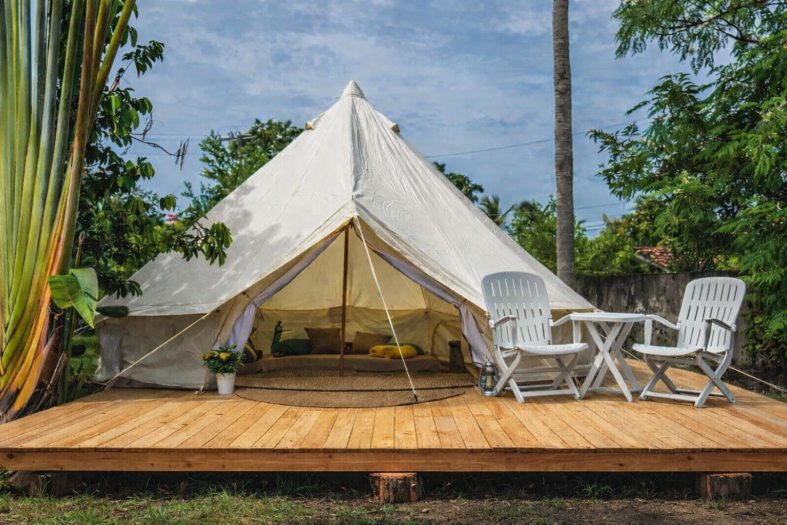 Panama Kitesurfing Villa - Glamping Tent