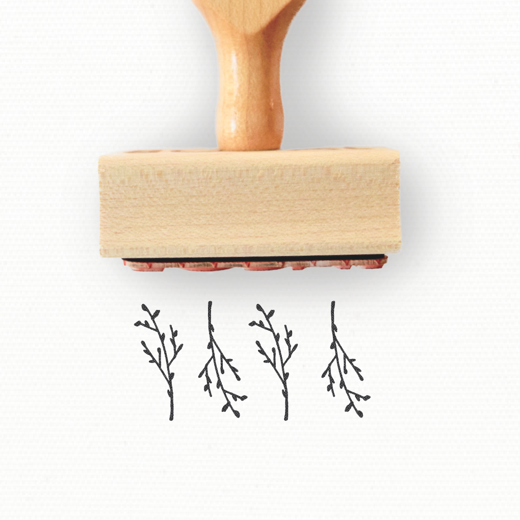 Rubber Stamp - Branch Pattern - Branch Collection - Branch Stamp