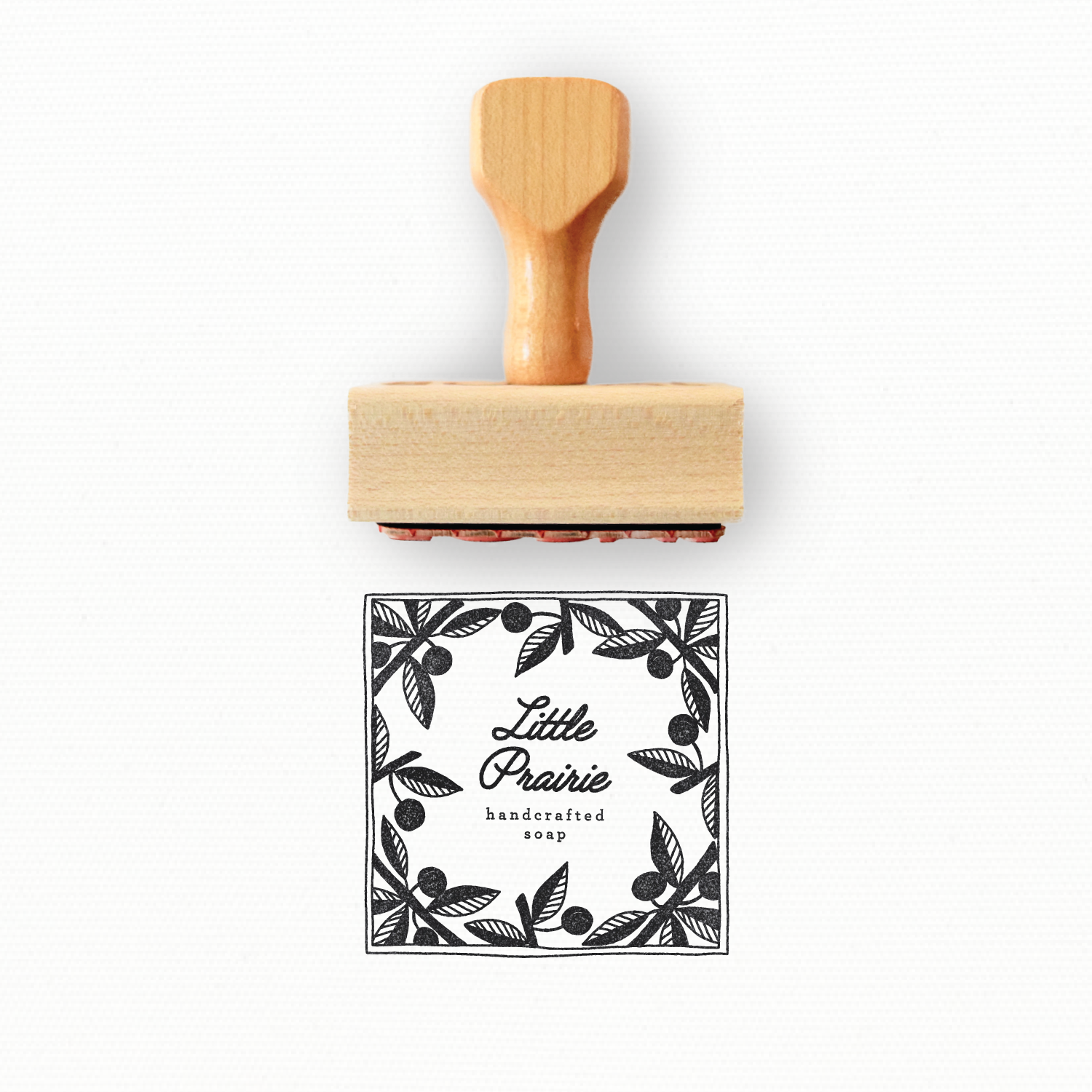 Semi Custom Logo Stamp - Custom Stamp by Modern Maker Stamps