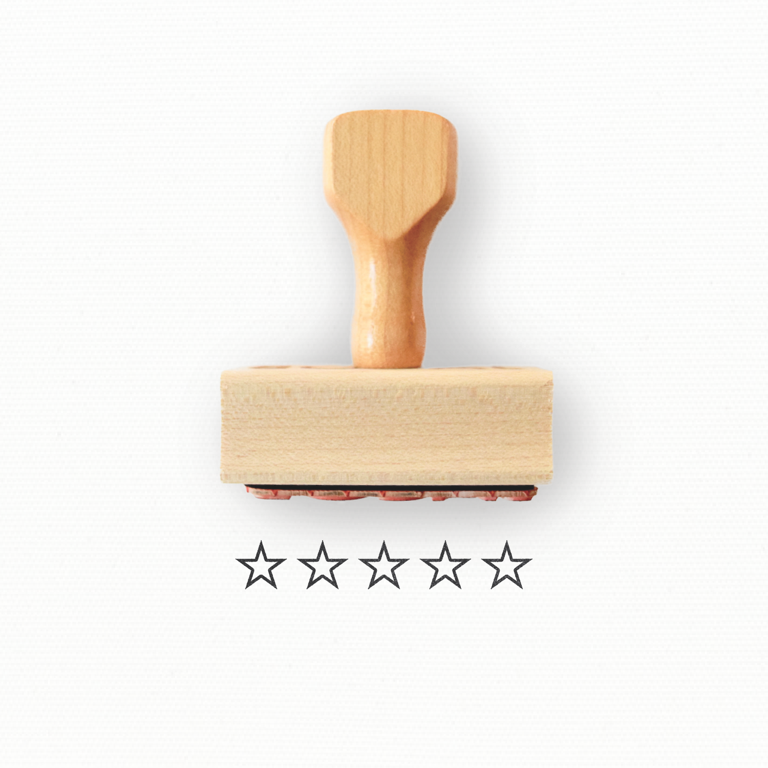 Rubber Stamp - 5 Star Rating - Book + Planner Stamp by Modern Maker Stamps