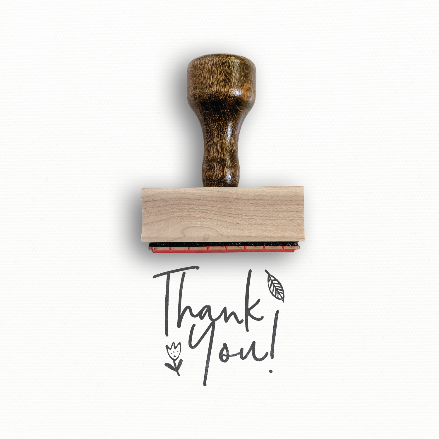 Rubber Stamp - Thank You Stamp - Porter Collection by Modern Maker Stamps