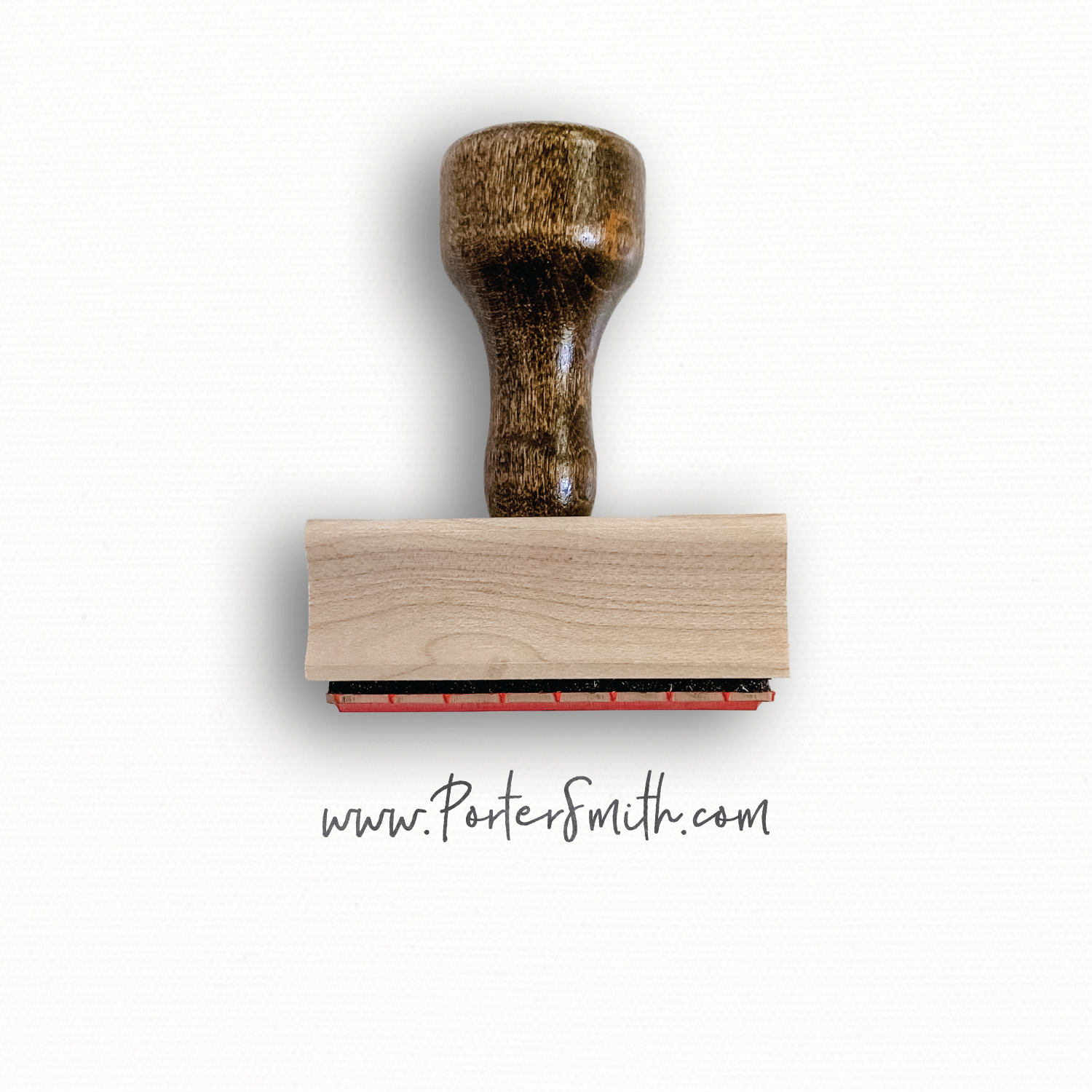 Custom Stamp - URL Website Stamp - Porter Collection by Modern Maker Stamps