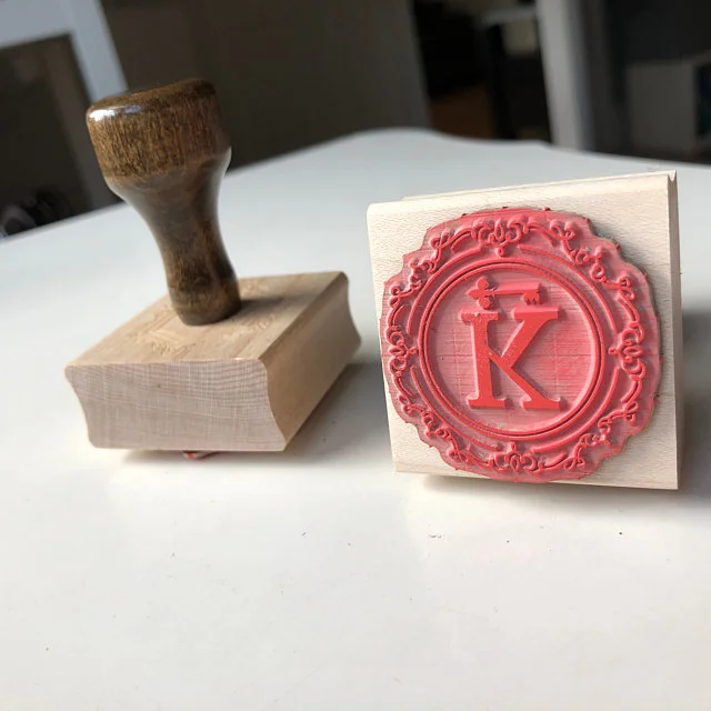 Modern Maker Stamps - Custom Stamp Review from Mary C