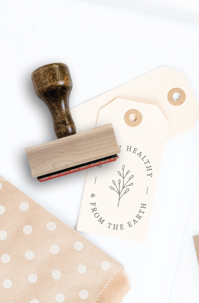 Simple Personalized Stamps : customized rubber stamp