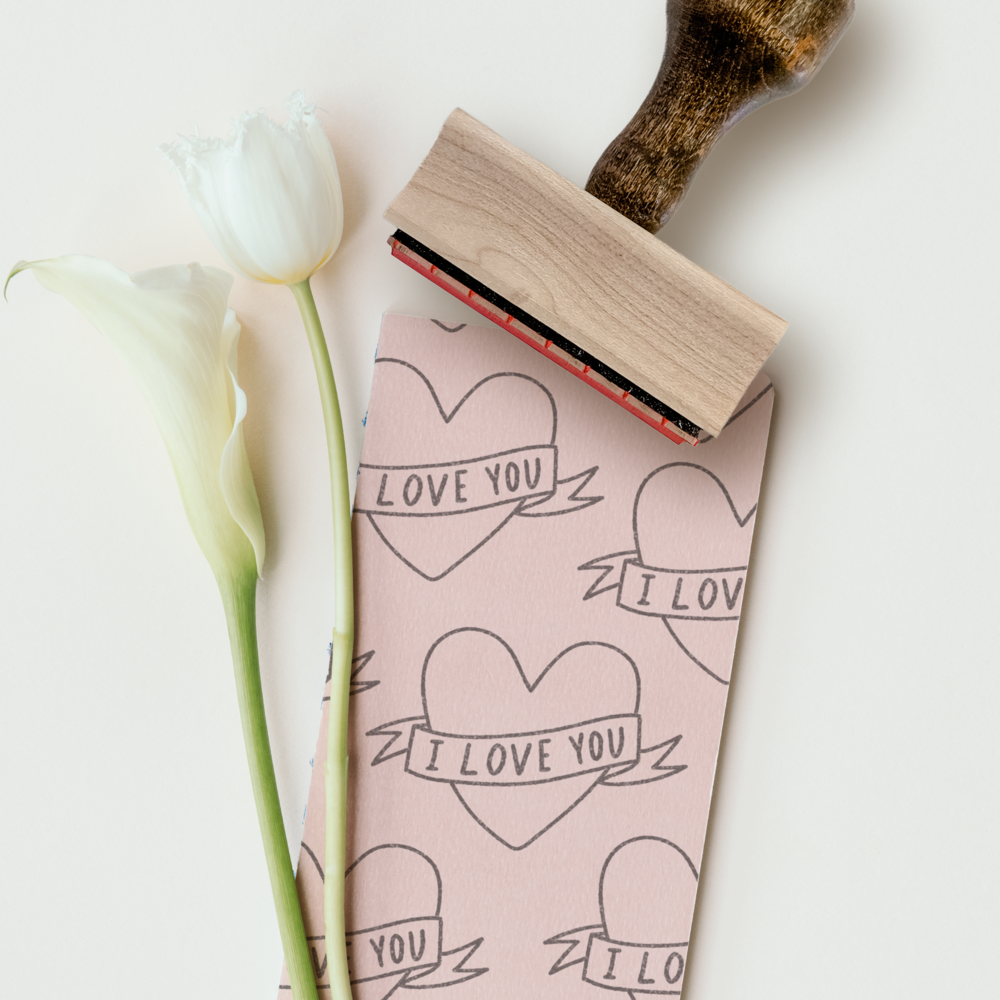 Rose Rubber Stamp, Valentine Stamps, Flower Stamp, Flower Stamp, craft  stamp, card making