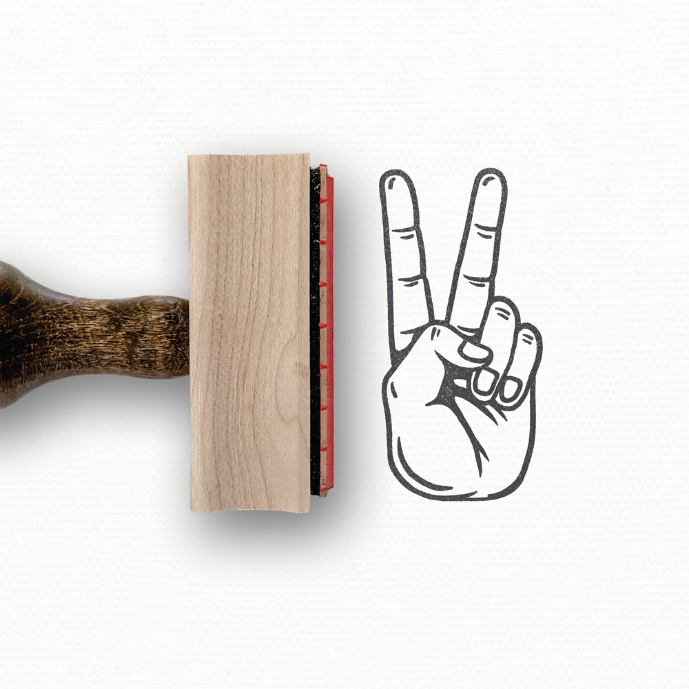Rubber Stamp Hand