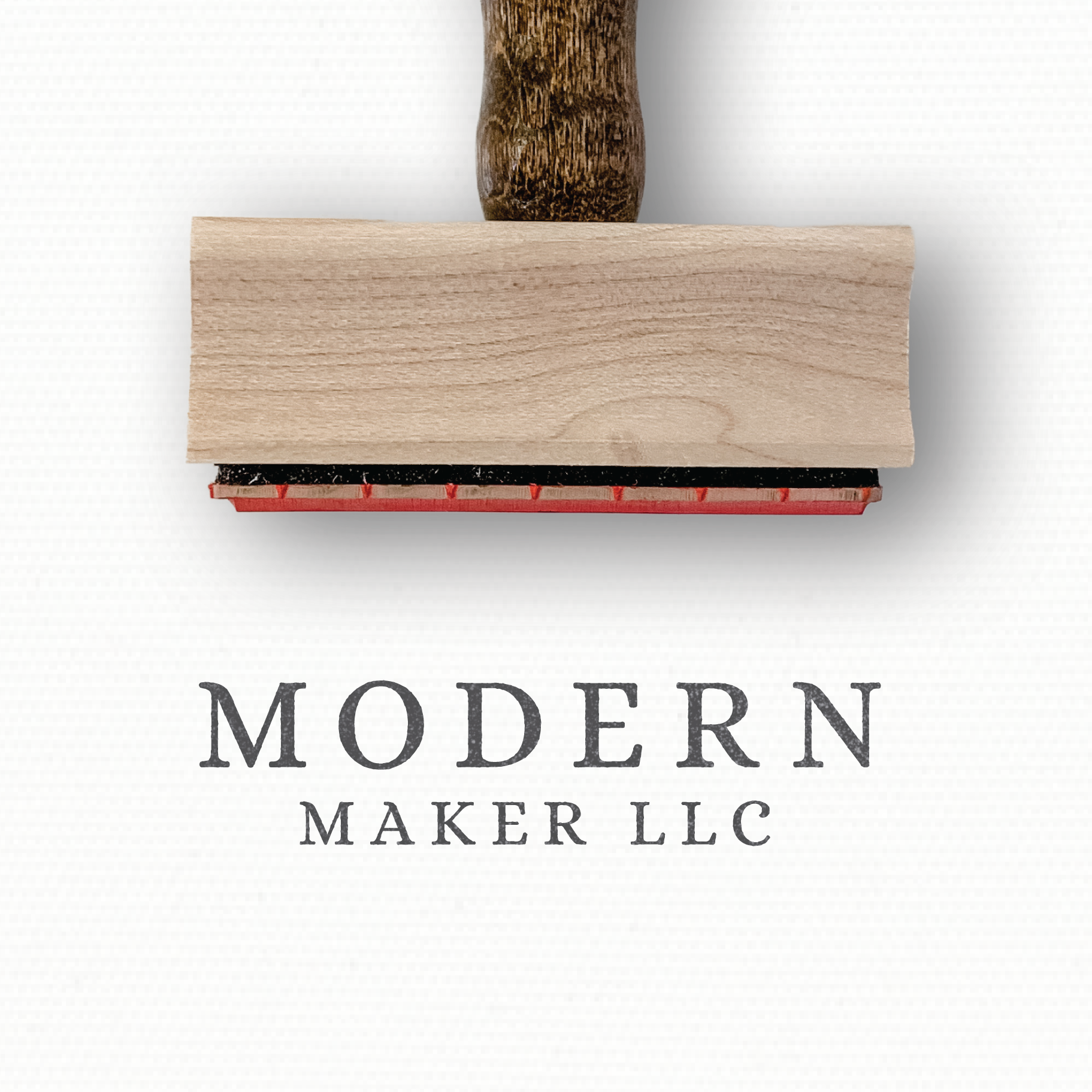 Custom Stamp - Simple Business Name — Modern Maker Stamps