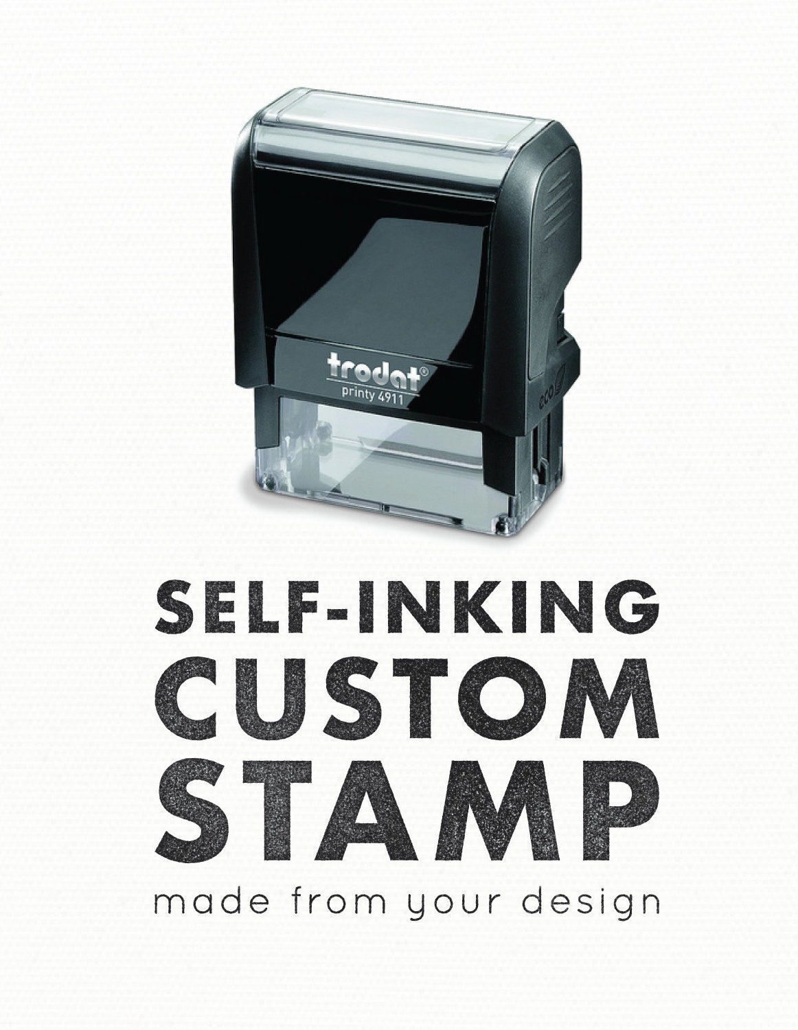 Custom Self-Inking Stamp | Custom Logo Stamp | Eco-Friendly Packaging Stamp  | Custom Rubber Stamp | Personalized Stamp | Self Ink Stamp — Modern Maker