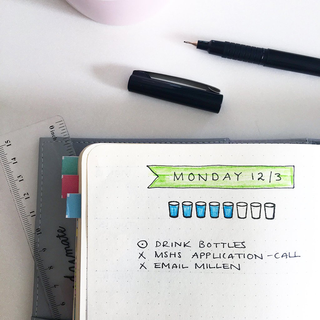 Round Habit Tracker & Check List Silicone Stamps