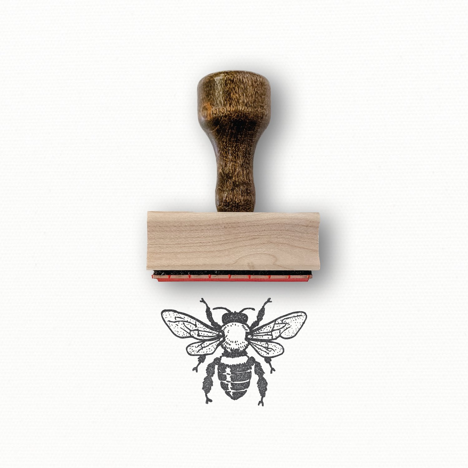 Bee Attitudes Rubber Stamp