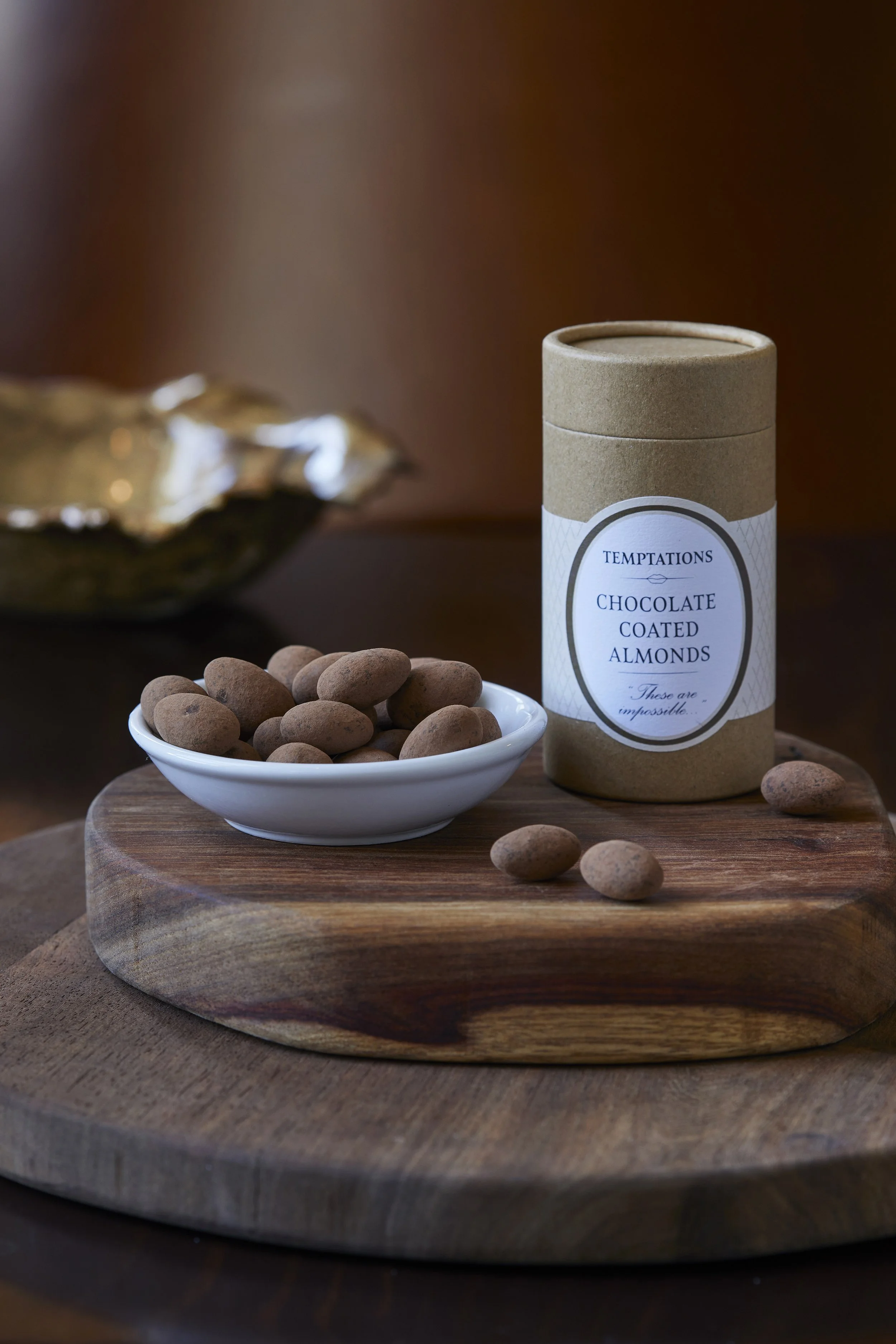 DARK CHOCOLATE ALMONDS