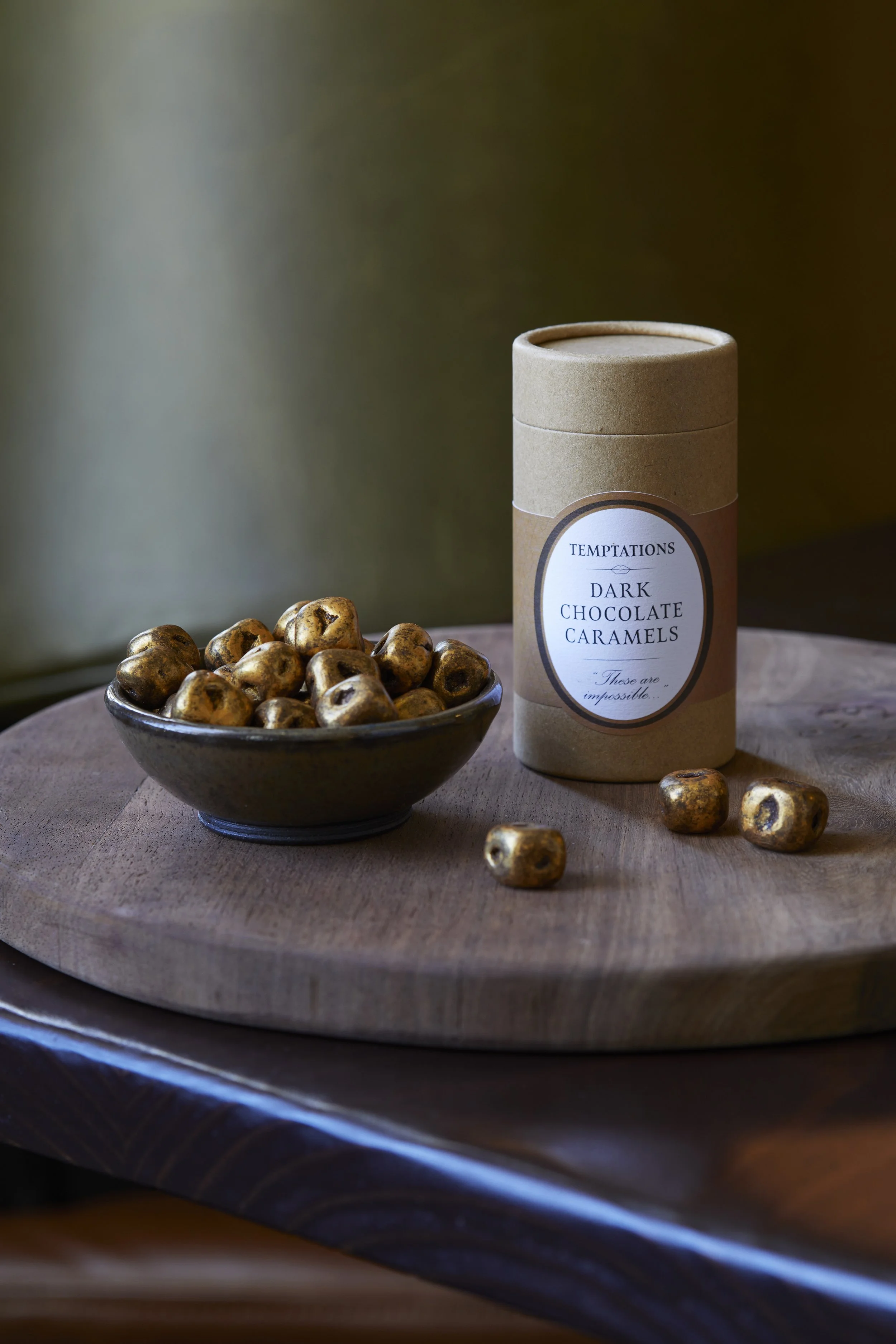 DARK CHOCOLATE CARAMELS