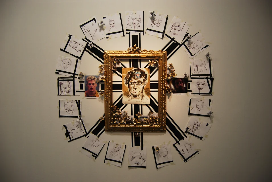  A Blossom for Chelsea Manning; Drawing Installation; The Kitchen, Chelsea, New York, NY 2013 