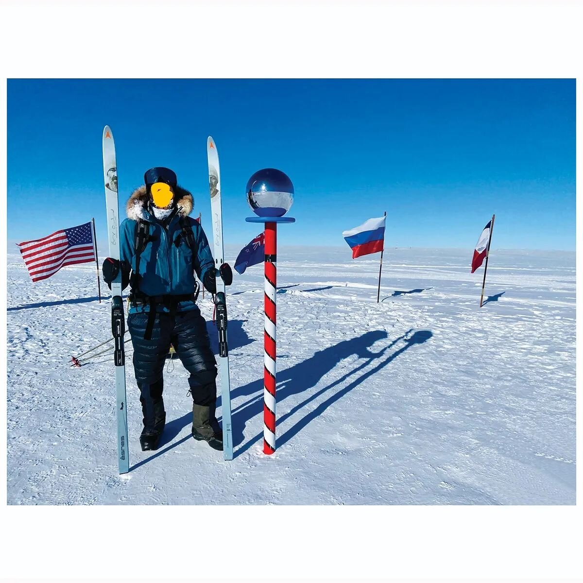 Hi George,
I had been outside of Canada for several months, on an expedition around the world.
I'm back from a solo ski expedition to the South Pole.
I am finally sending you the check for payment of $XXX.XX for my motorcycle part (invoice #XXX).
Sor