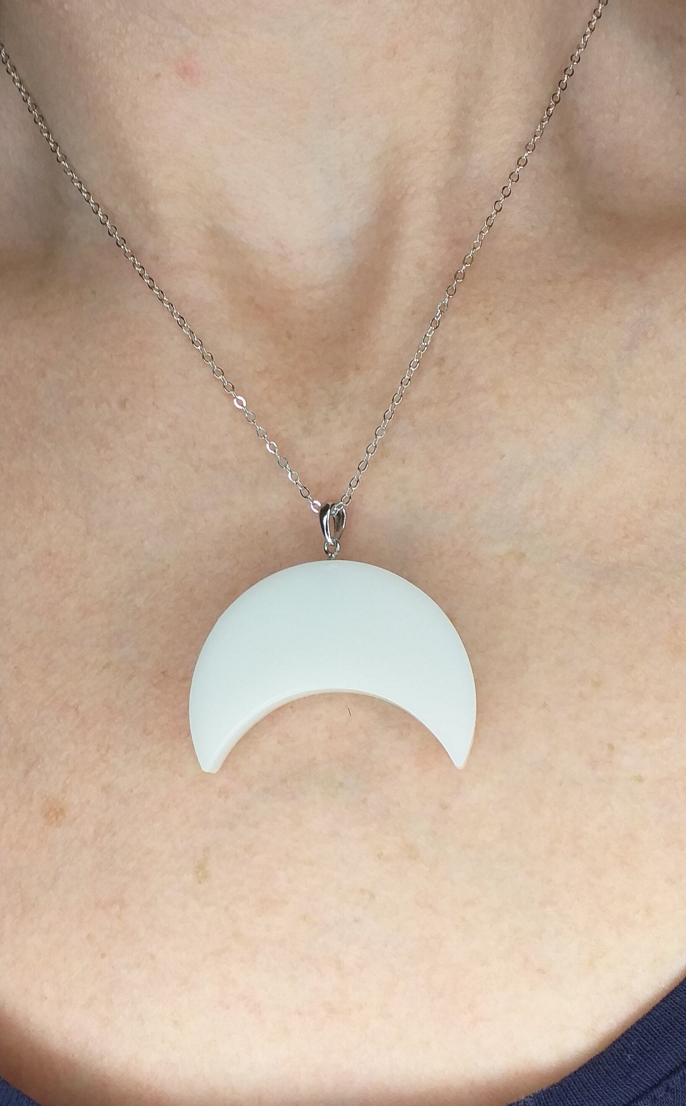 Crescent Moon Pendant — Mama Milk 