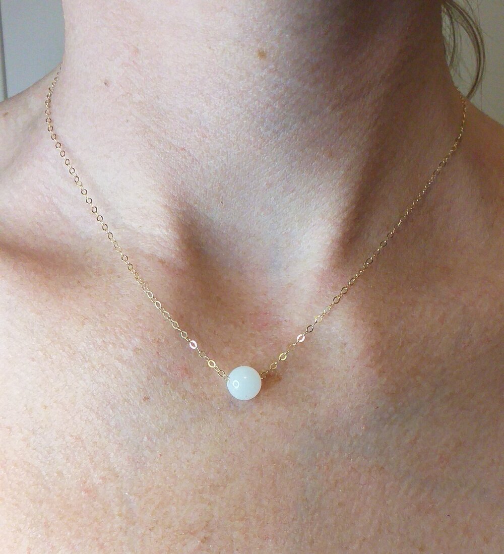 Pearl Necklace — Mama Milk Fairy, Breastmilk & DNA Jewelry