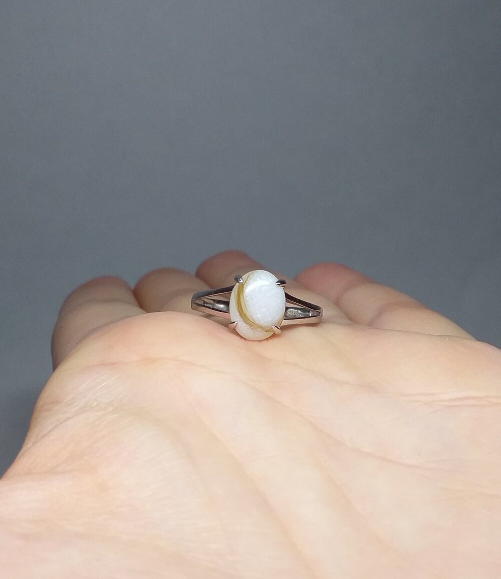 Oval ring — Mama Milk Fairy, Breastmilk & DNA Jewelry