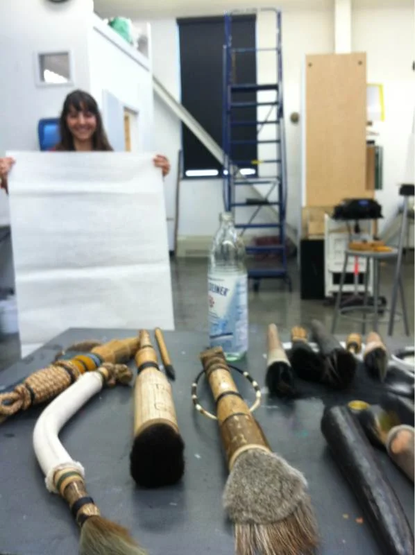 怪笔、水墨画人体 （2012-4-24） 