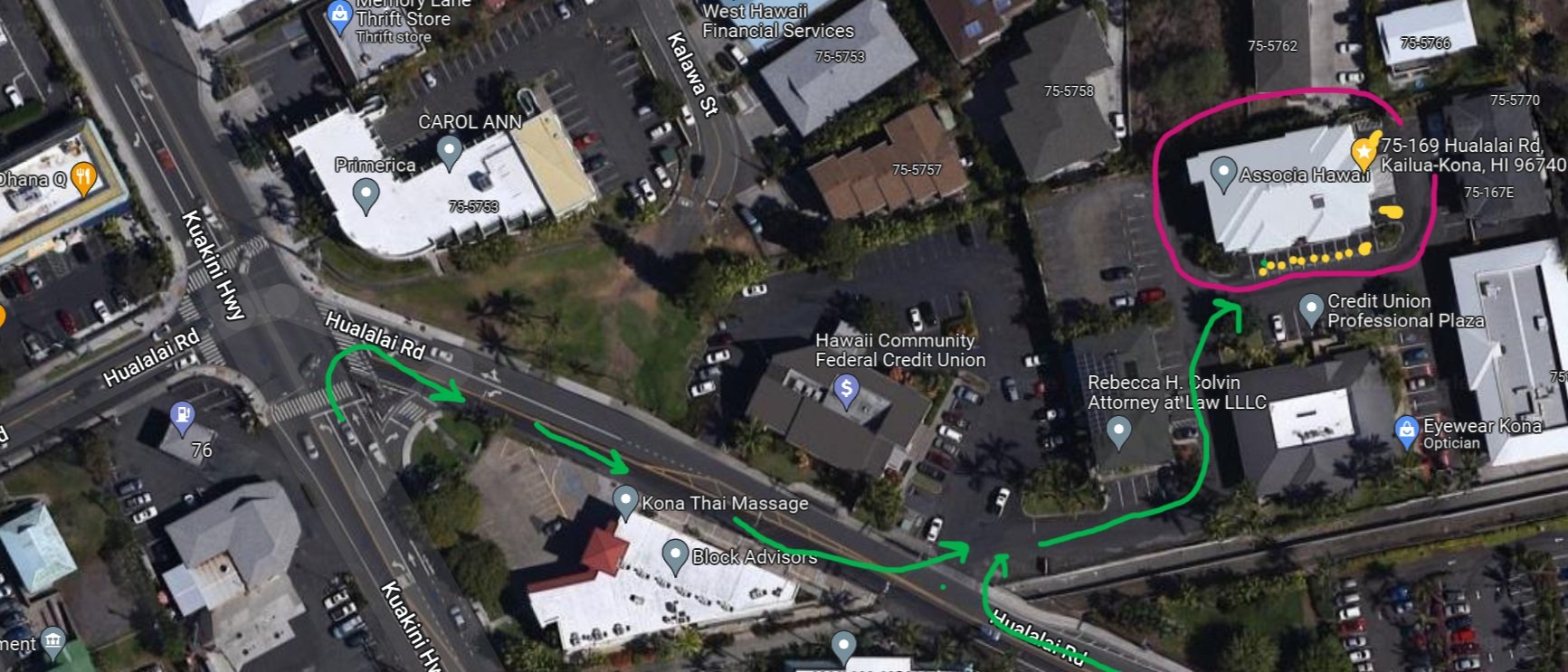 Contact Big Island Oriental Medicine — Chinese Medical Center Kailua