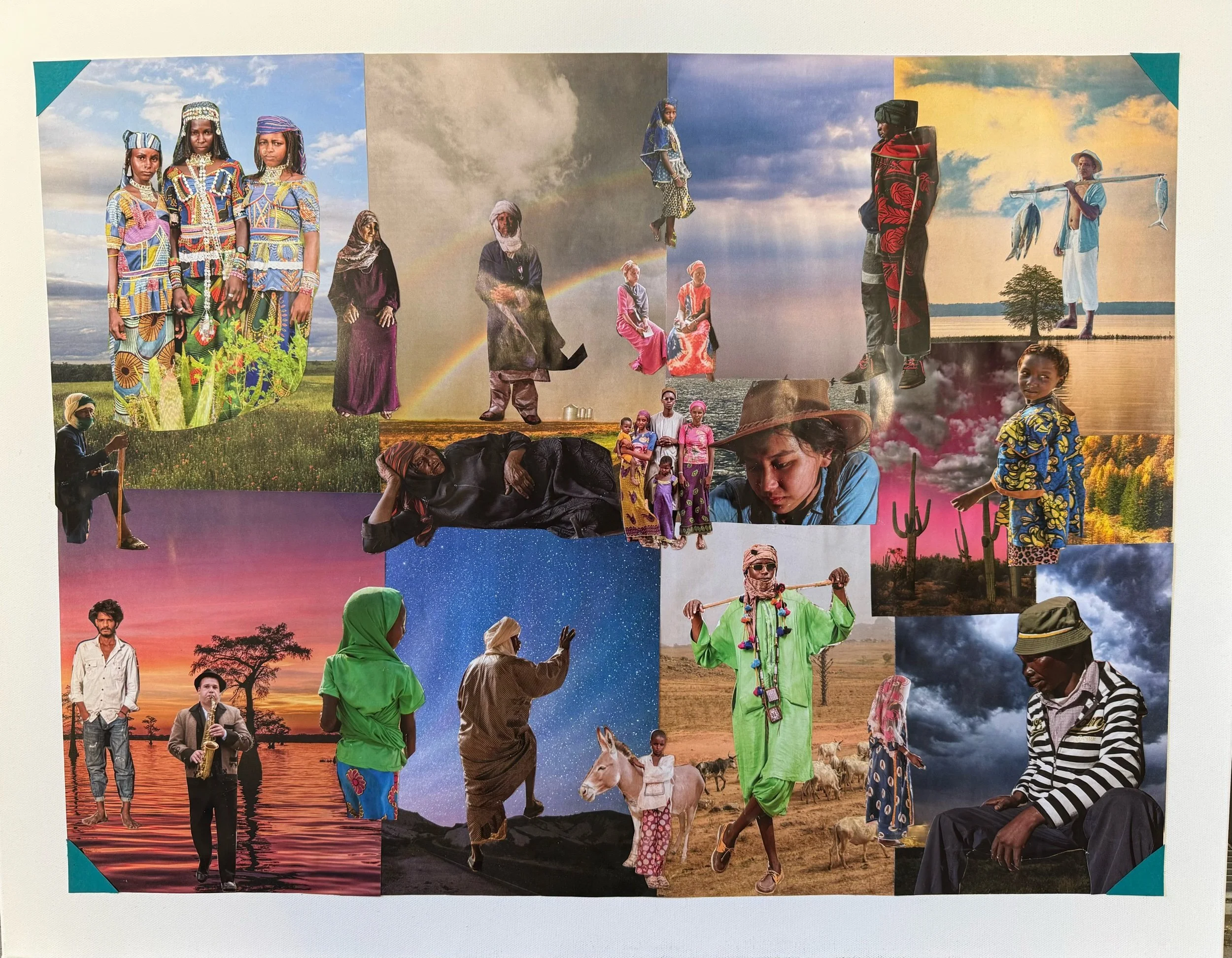 The Many Wearing One Breath: Between Footsteps and Stars