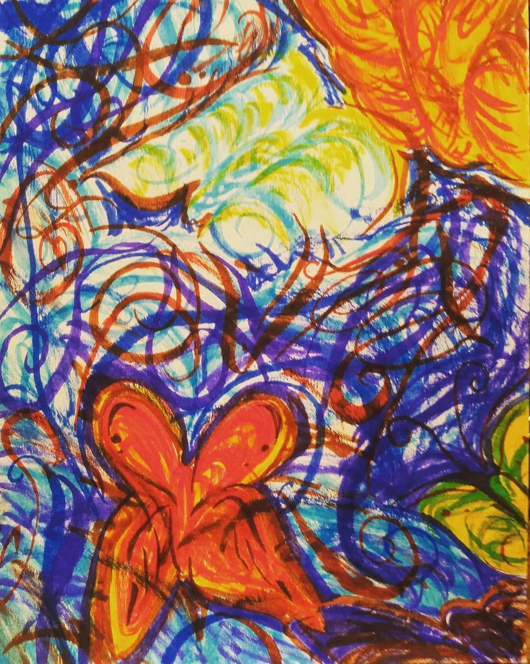 Free-floating

#markerdoodle #markerart #markerdrawing #brushpen #butterflyart #butterfly #butterflies #butterflies🦋 #colorfulart #energeticart #skyart #cloudart #doodle #portlandartist #pdxartist #psychedelicart #portlandsky #windyday #cloudyday #c