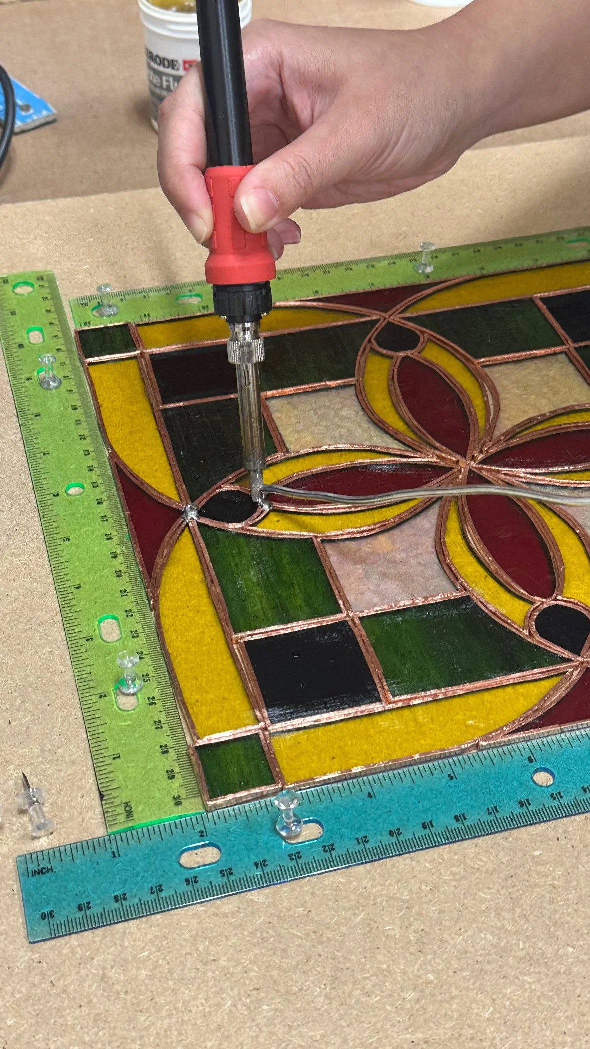 2-DAY Beginner Stained Glass Intensive, Thursday & Friday - 11/20 & 11/21, 9:30am - 4:30pm