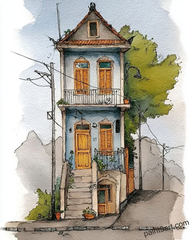 Urban Sketching - 4 Class Series With Ally, Monday Afternoons, 03/02 - 03/23, 3:00pm - 5:00pm