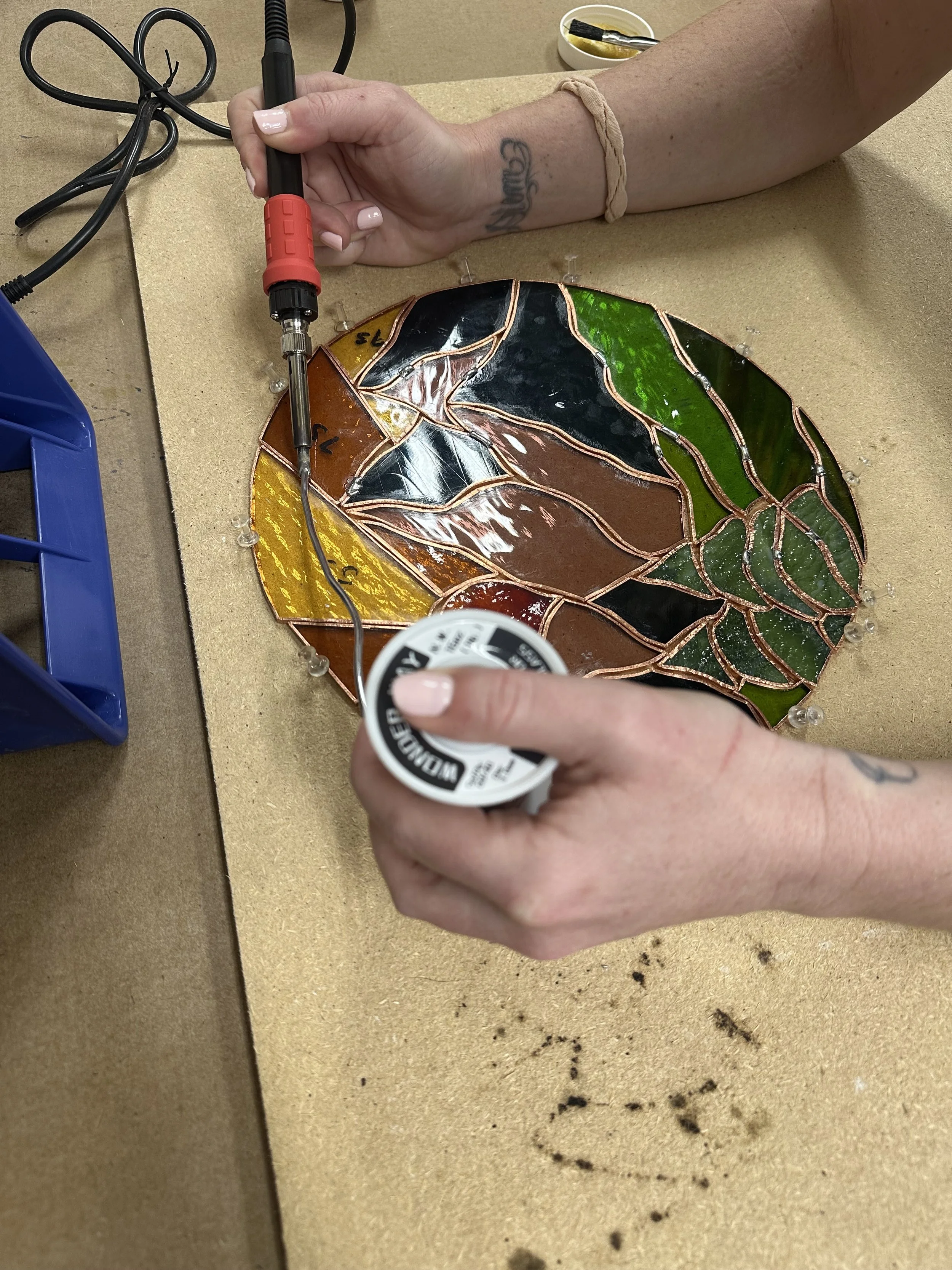 Adult Art Class - Stained Glass - Burkhead Art Center