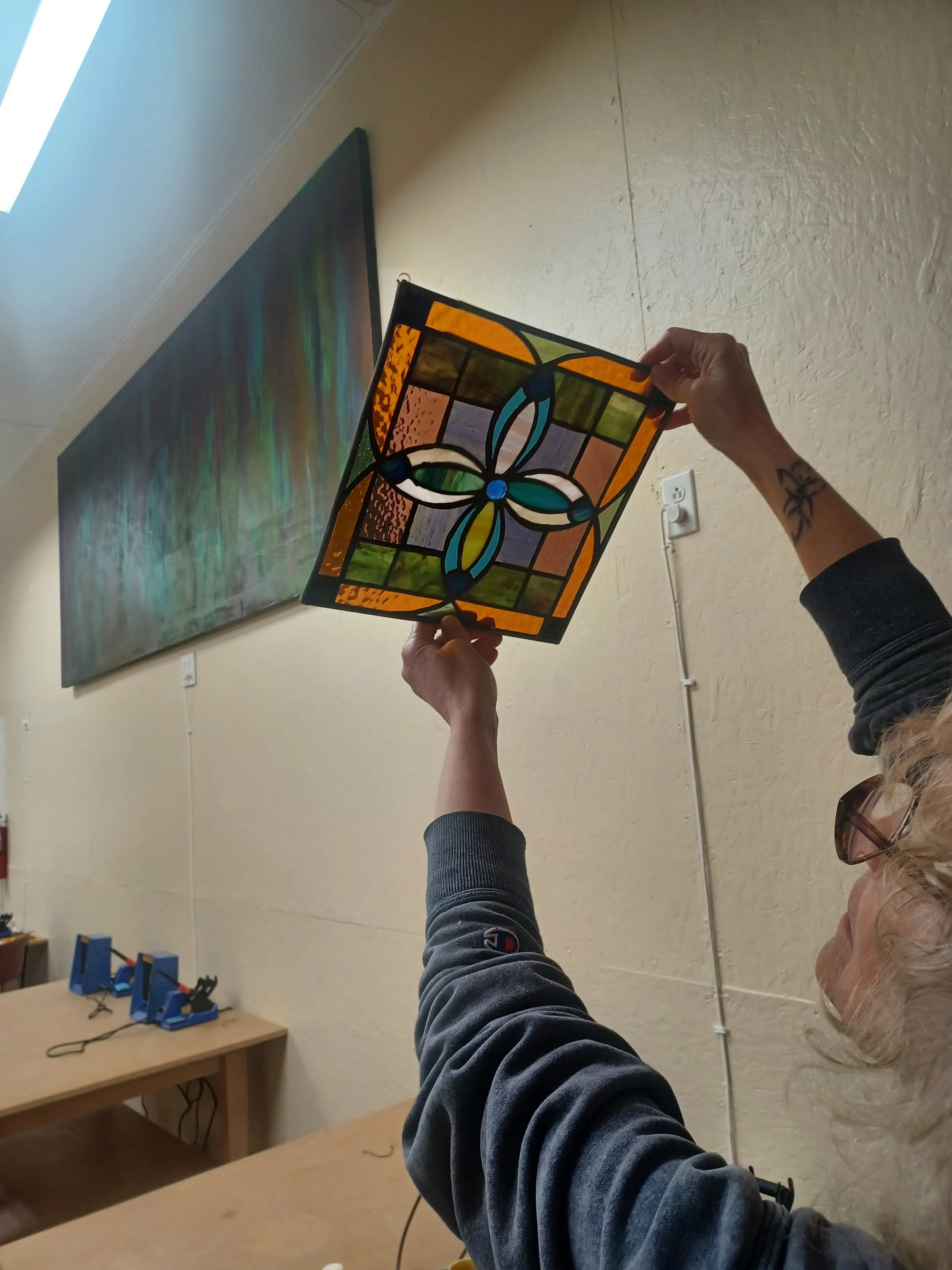 Adult Art Class - Stained Glass - Burkhead Art Center
