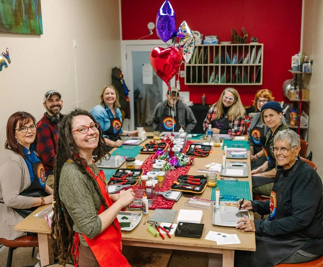 Glass Art Experience - Group Party - Fused Glass and Stained Glass - Burkhead Art Center.jpg